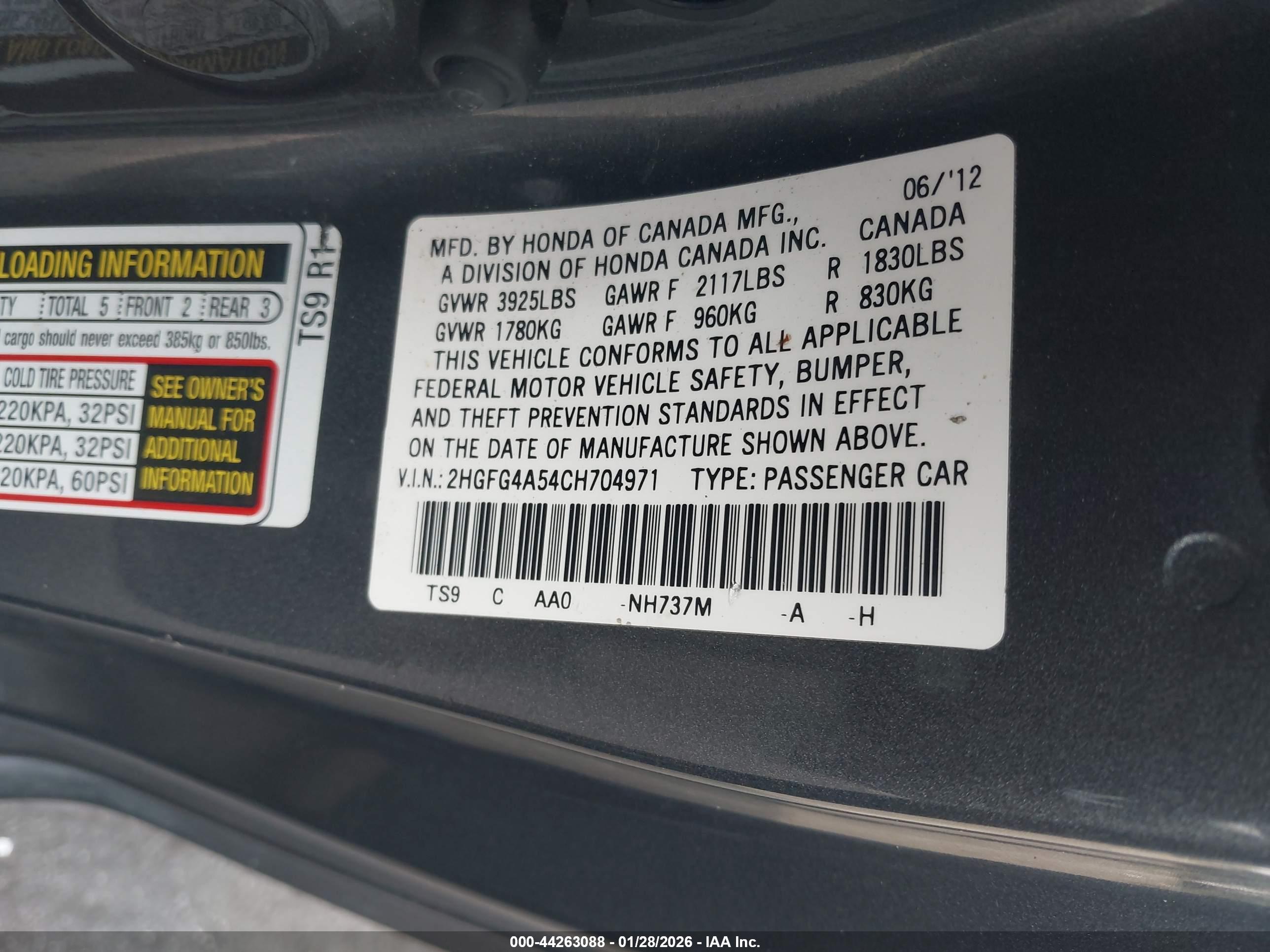 HONDA CIVIC image 9