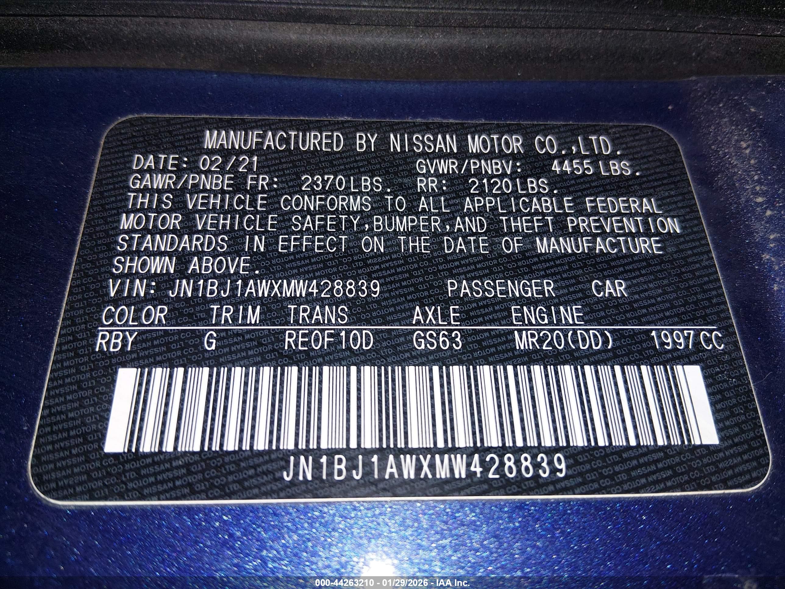 NISSAN ROGUE image 9