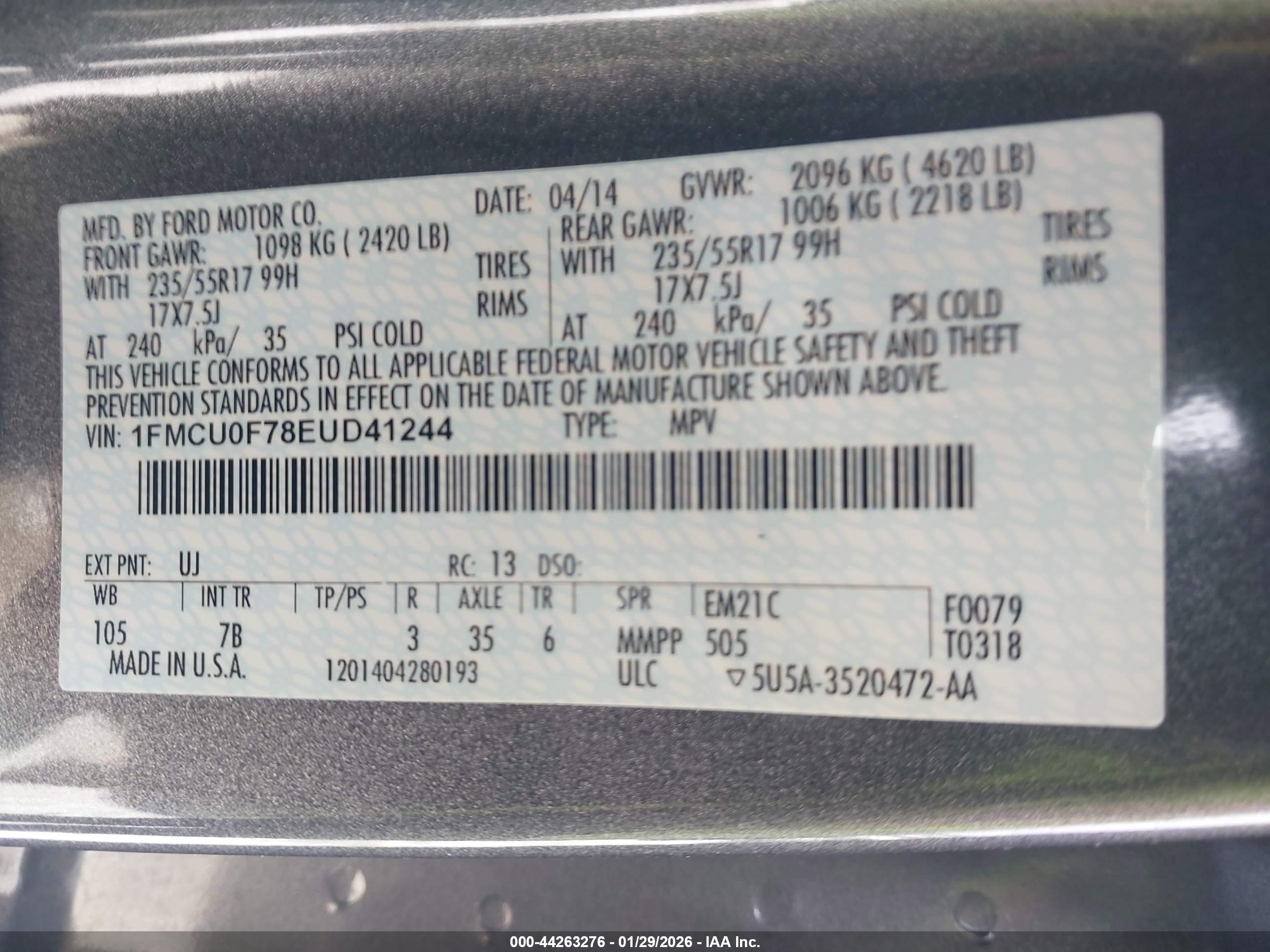 FORD ESCAPE image 9