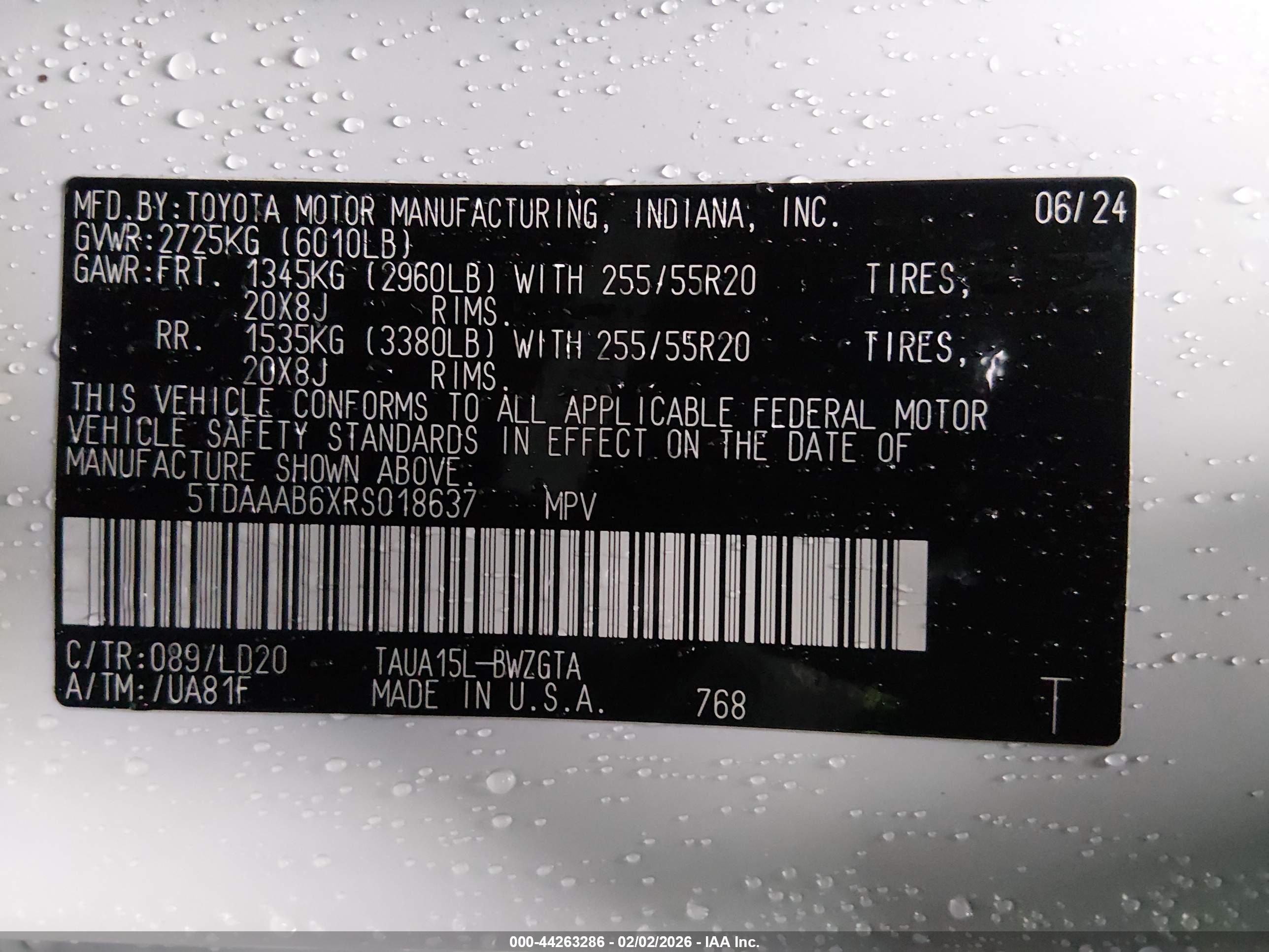 LEXUS TX image 9