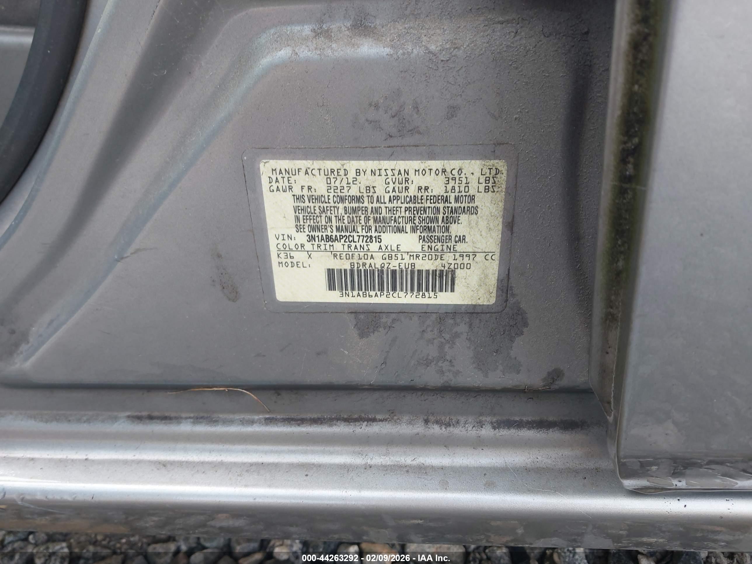 NISSAN SENTRA image 9