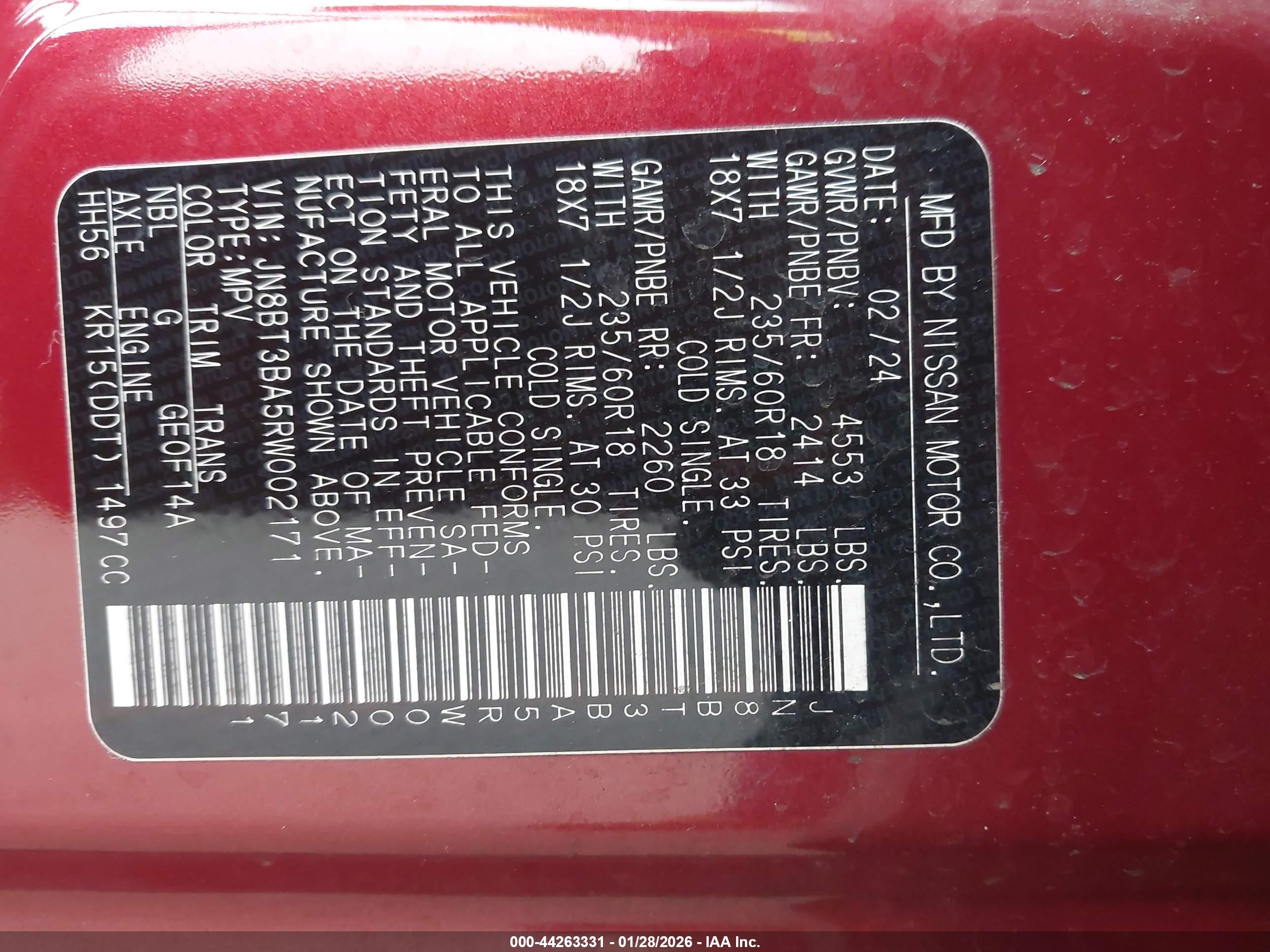 NISSAN ROGUE image 9