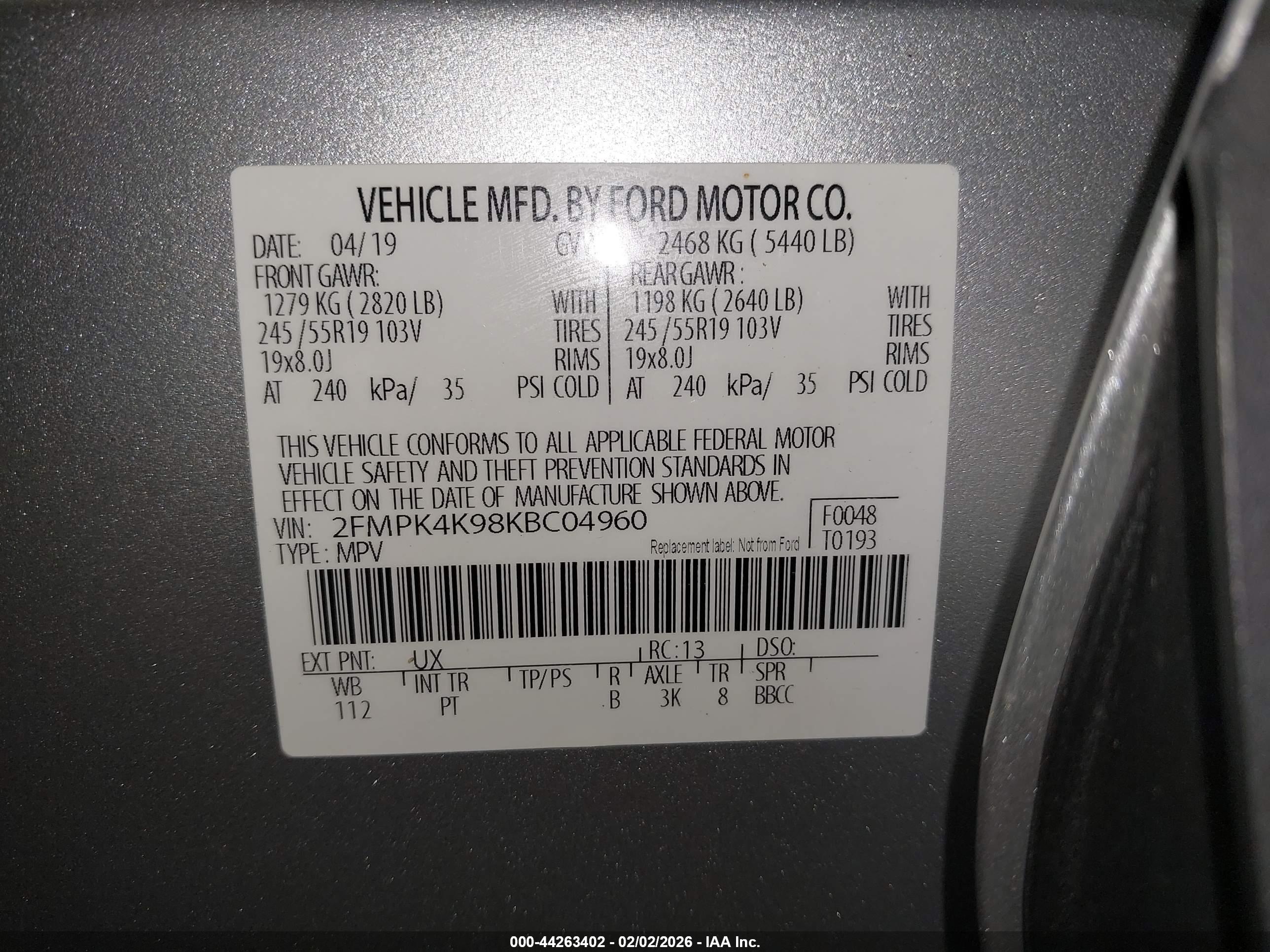 FORD EDGE image 9