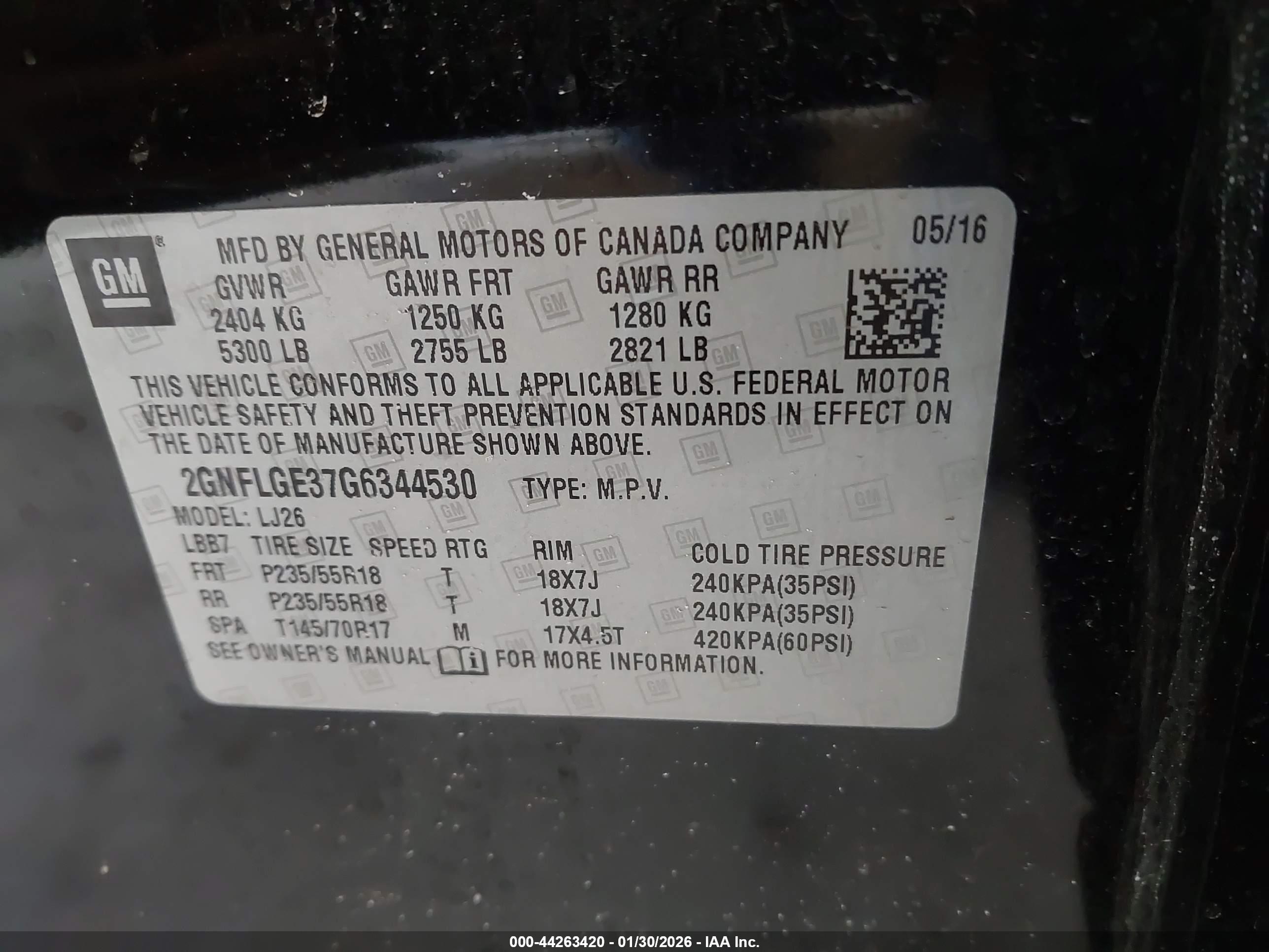 CHEVROLET EQUINOX image 9