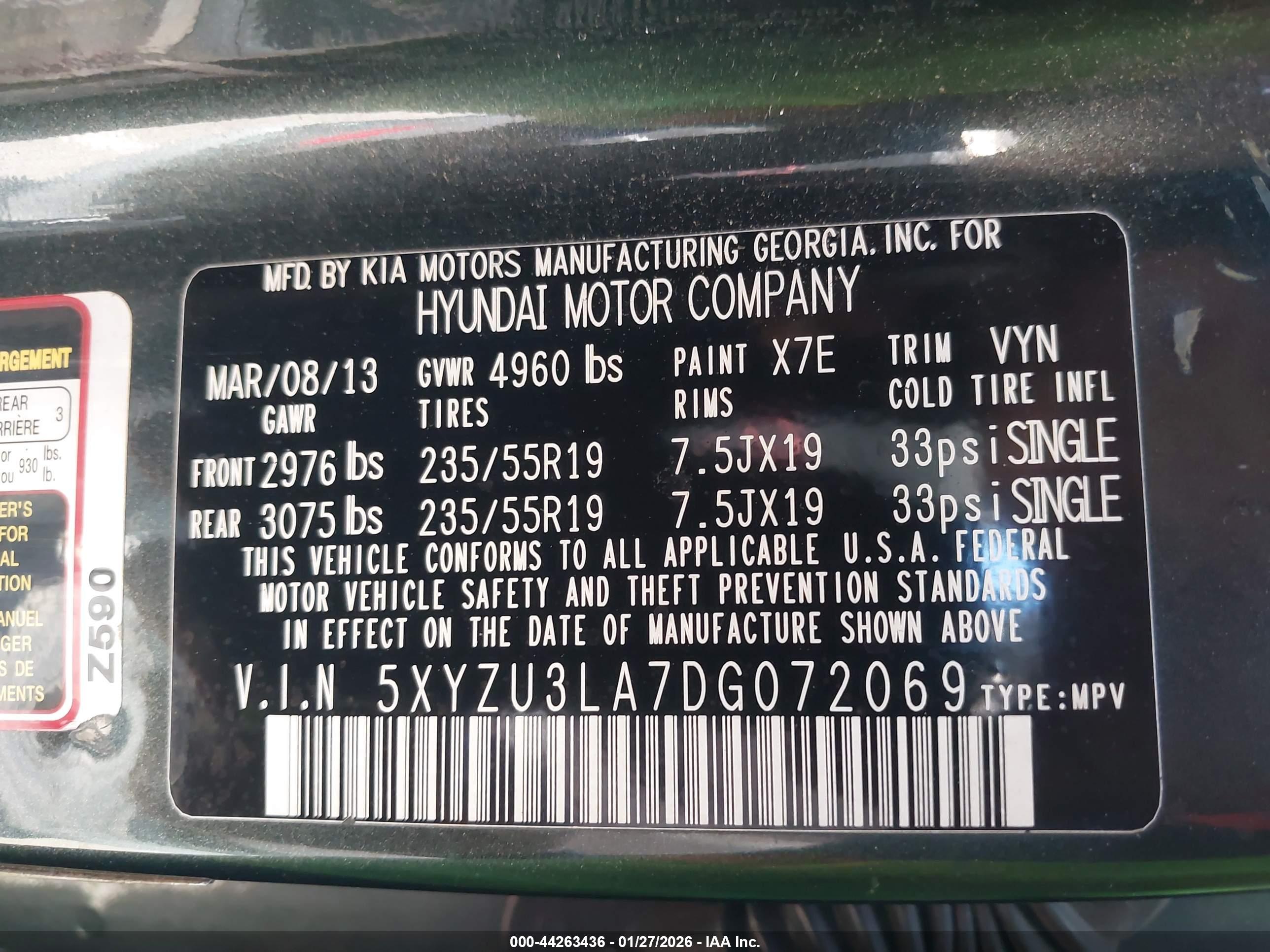 HYUNDAI SANTA image 9