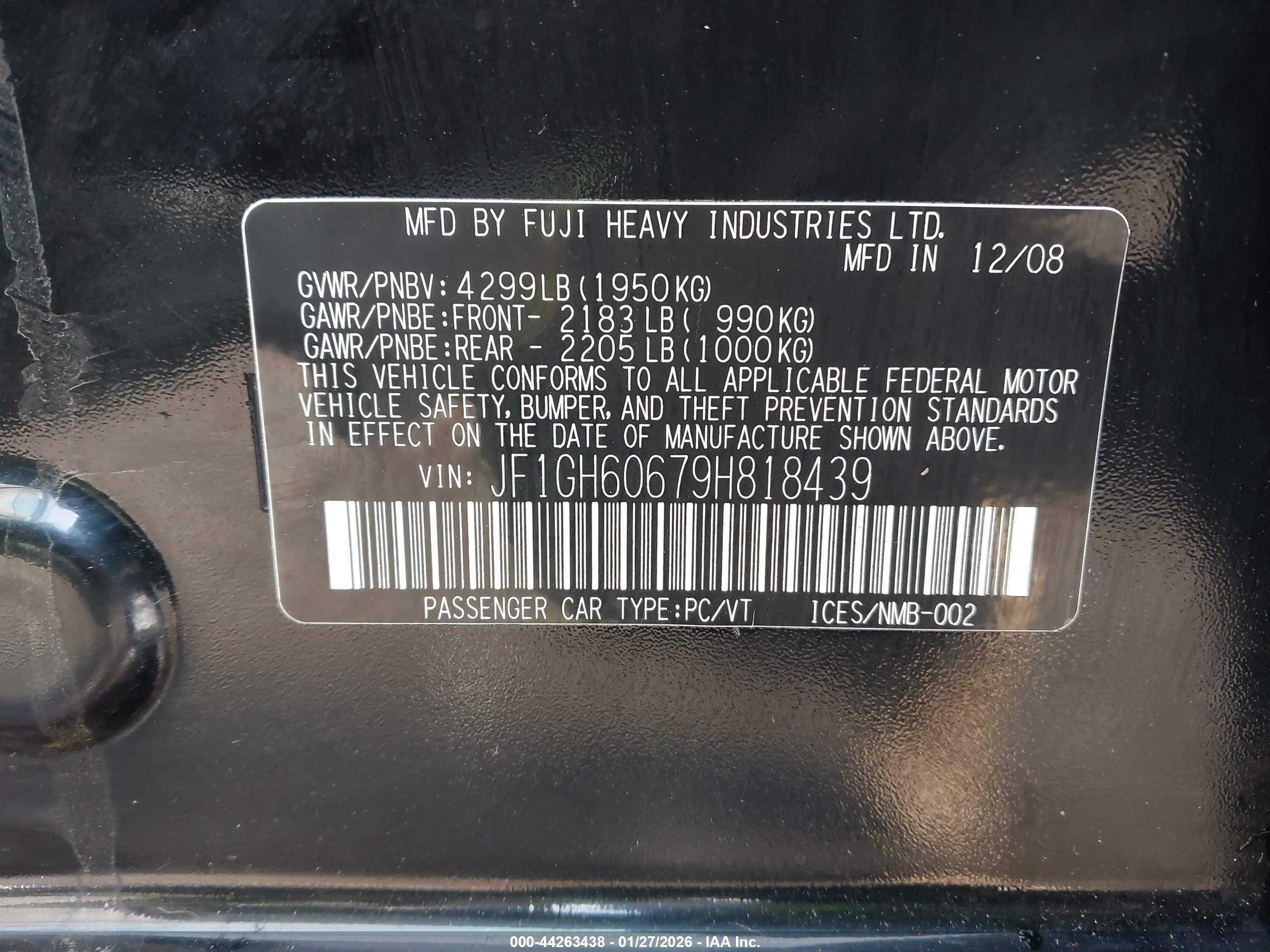 SUBARU IMPREZA image 9
