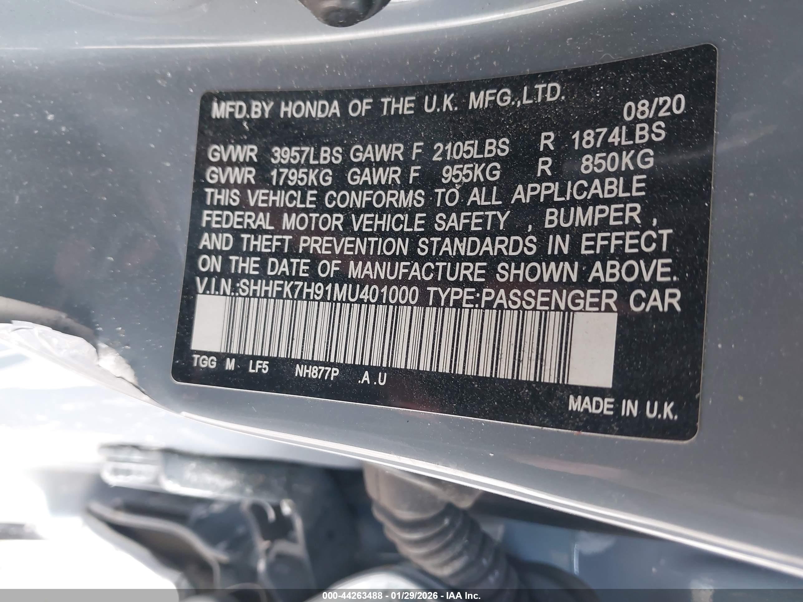 HONDA CIVIC image 9