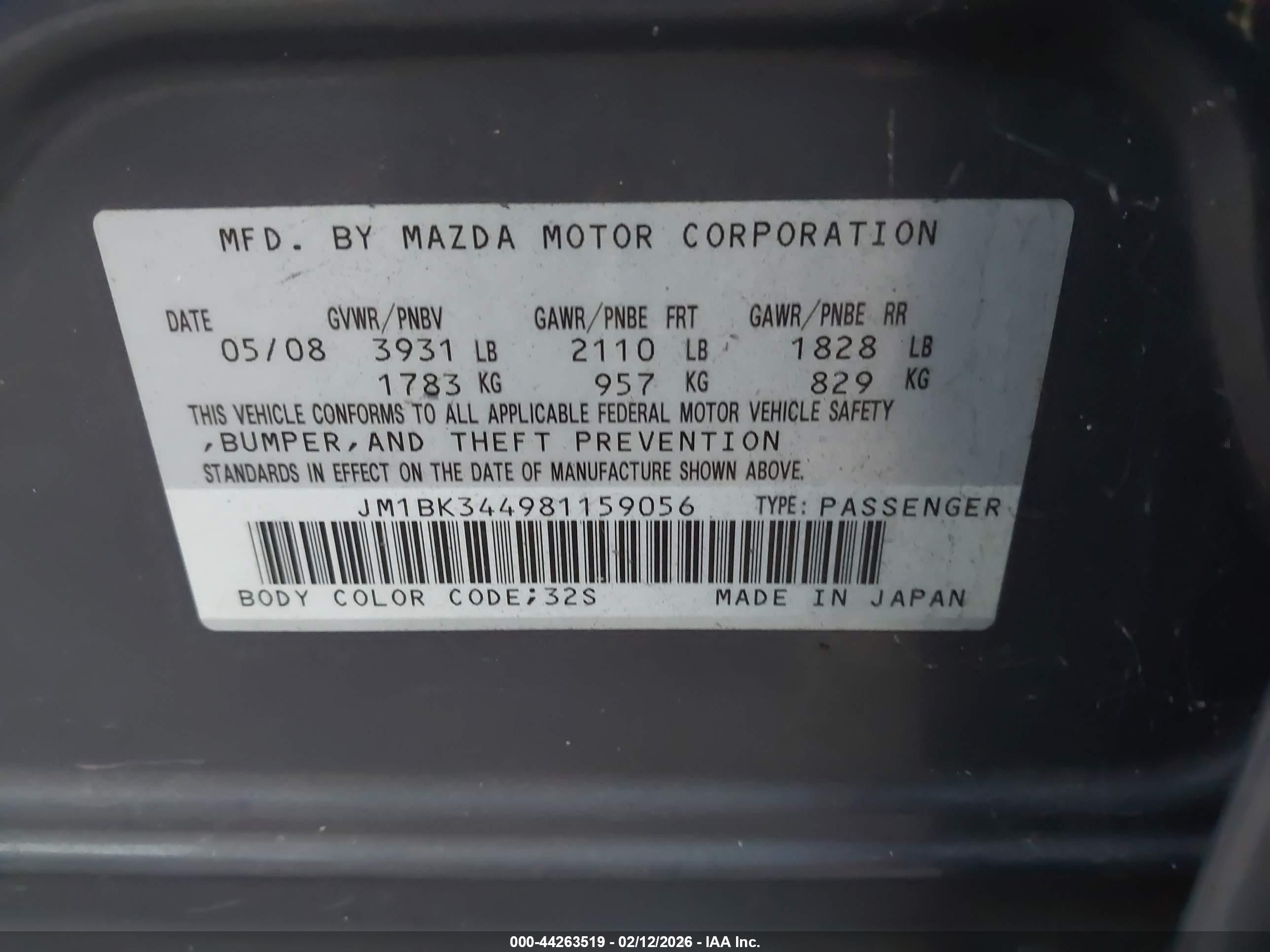 MAZDA MAZDA3 image 9