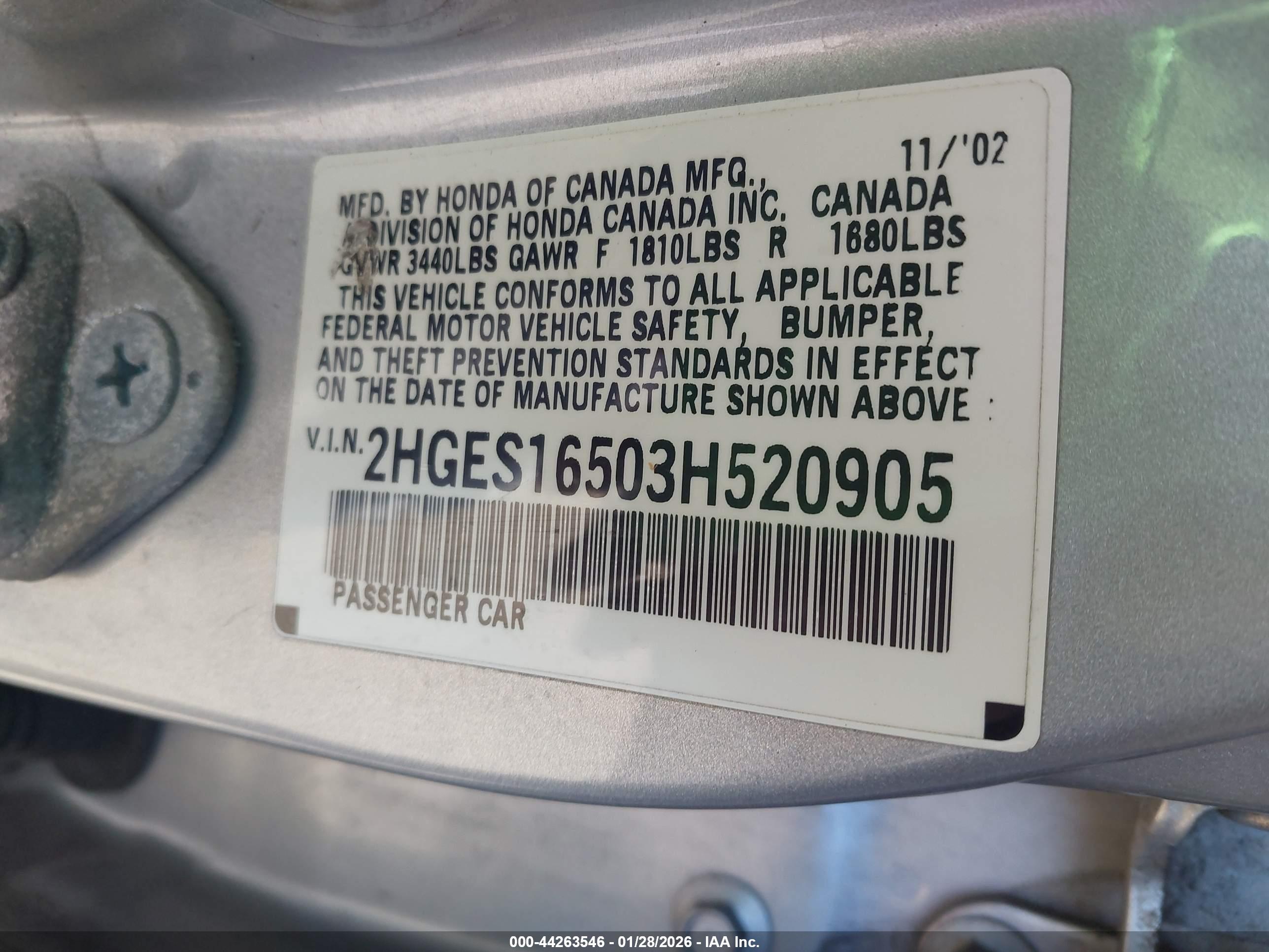 HONDA CIVIC image 9