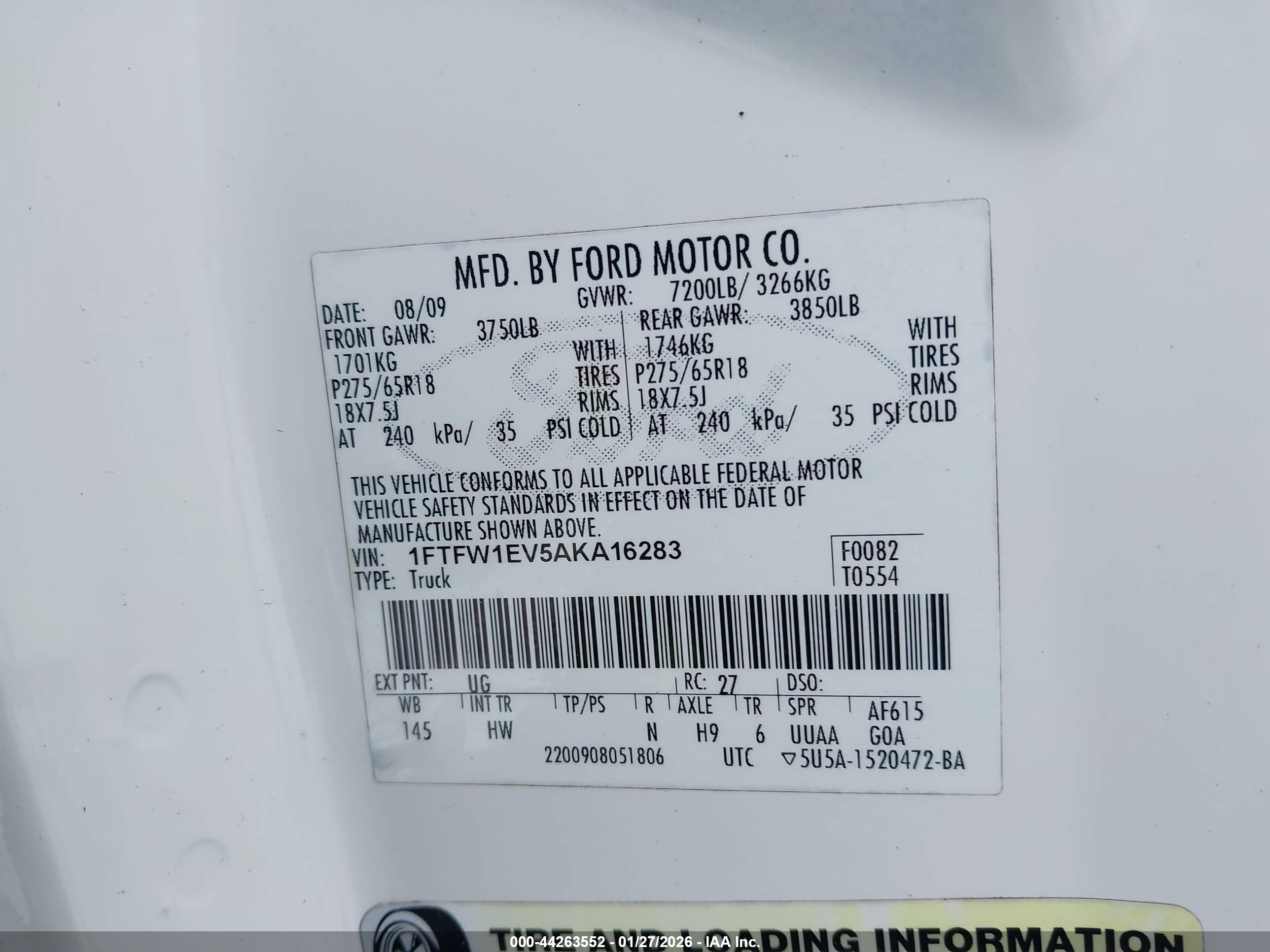 FORD F-150 image 9