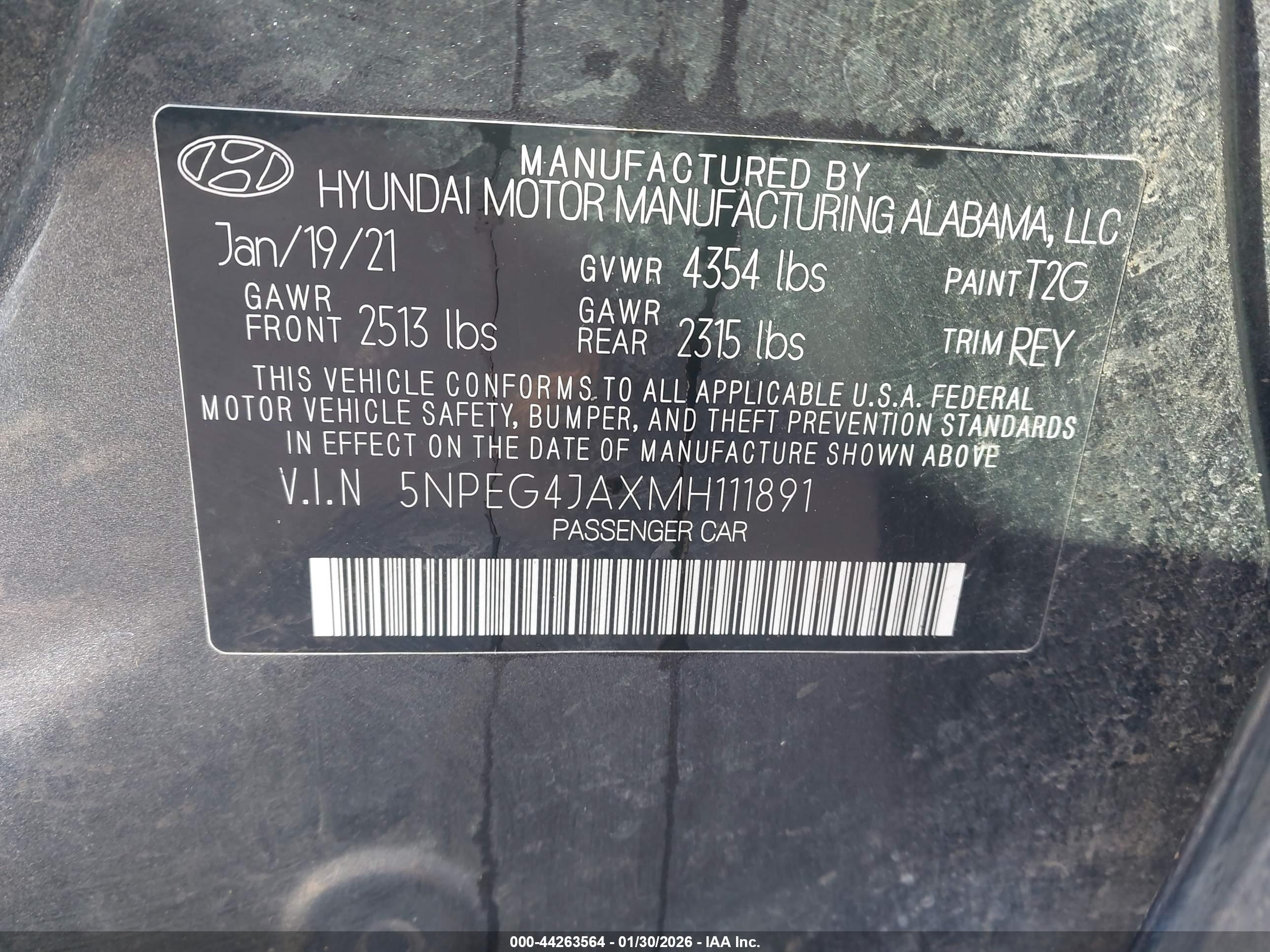 HYUNDAI SONATA image 9