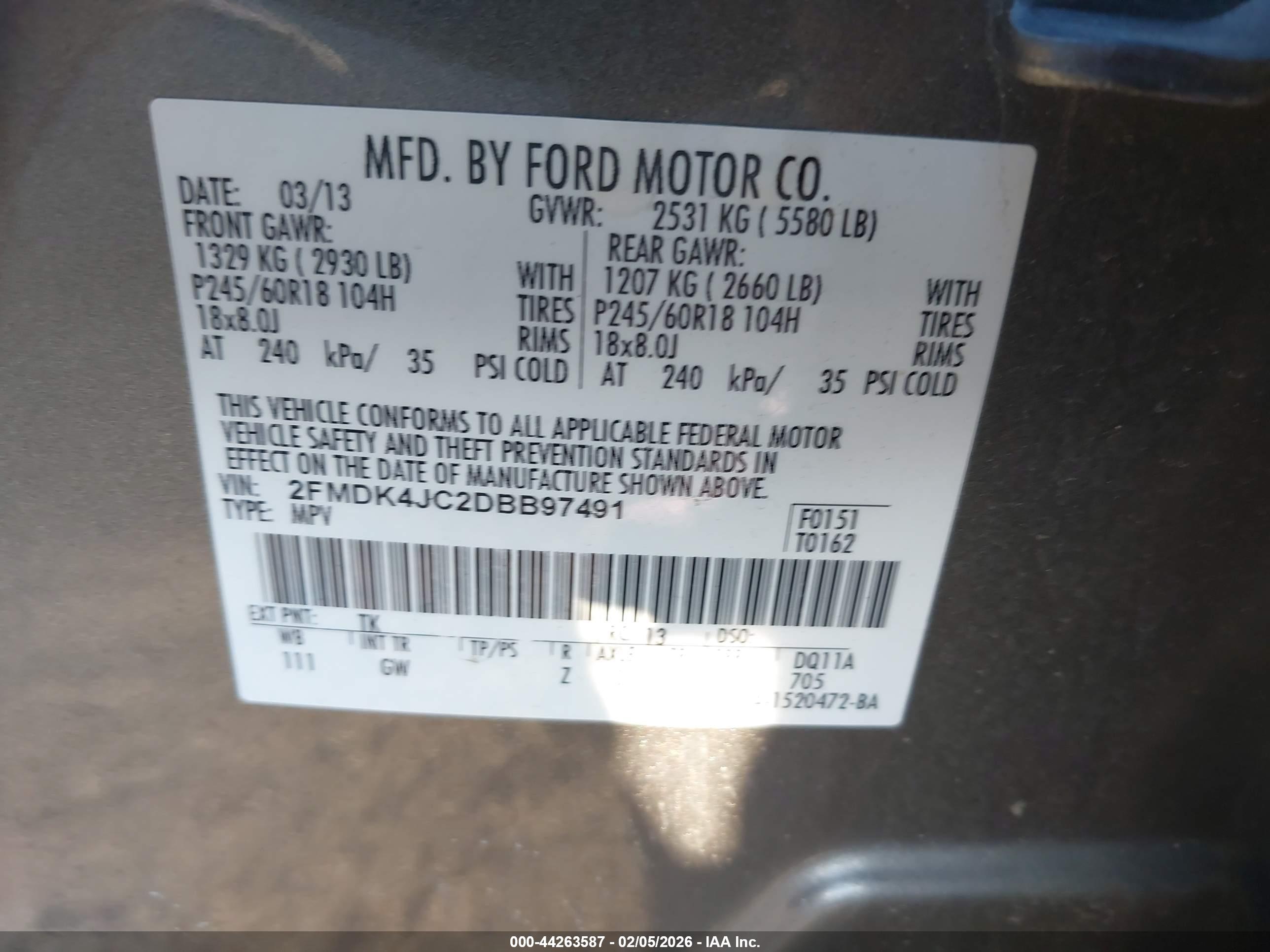 FORD EDGE image 9