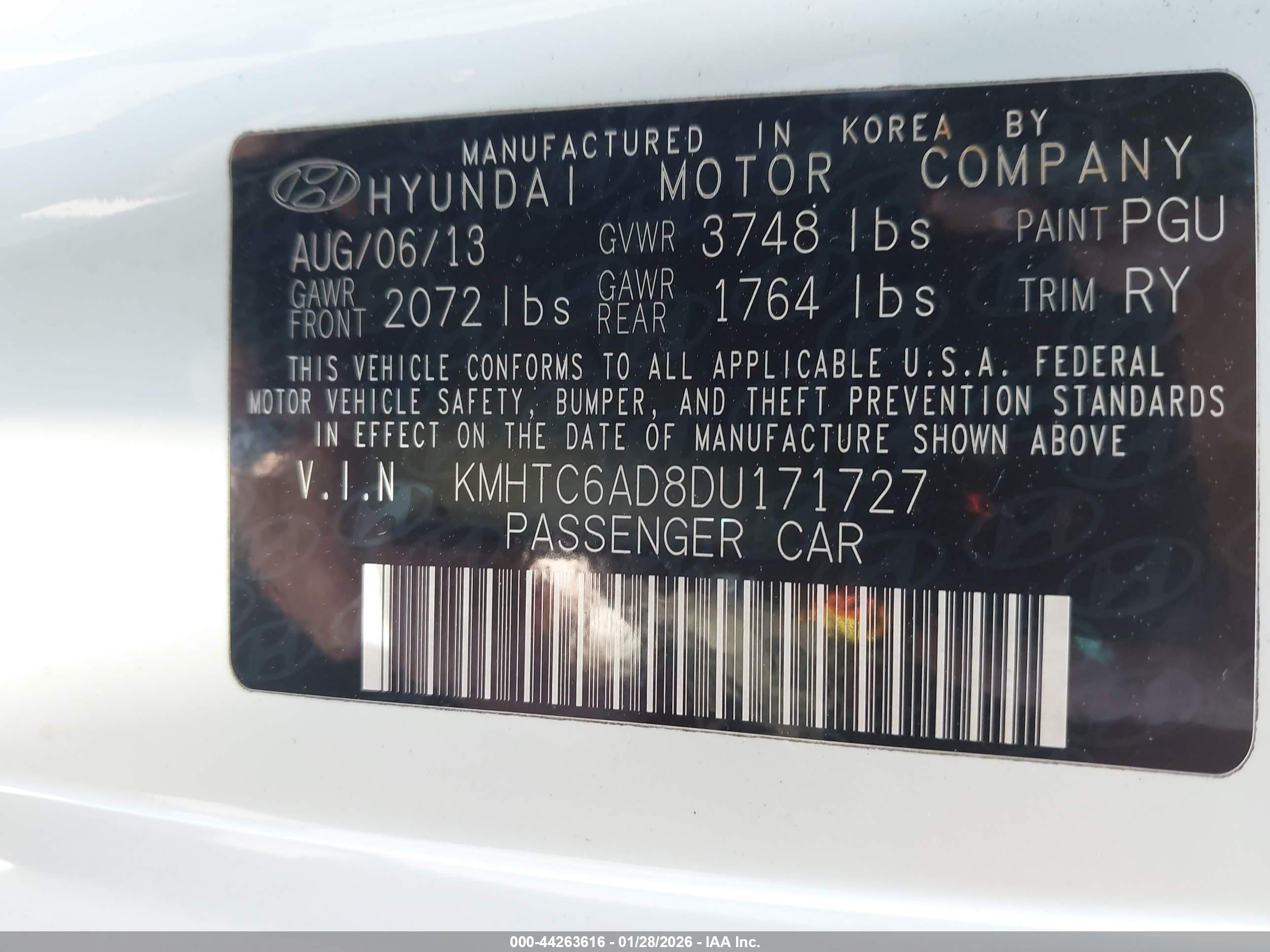 HYUNDAI VELOSTER image 9
