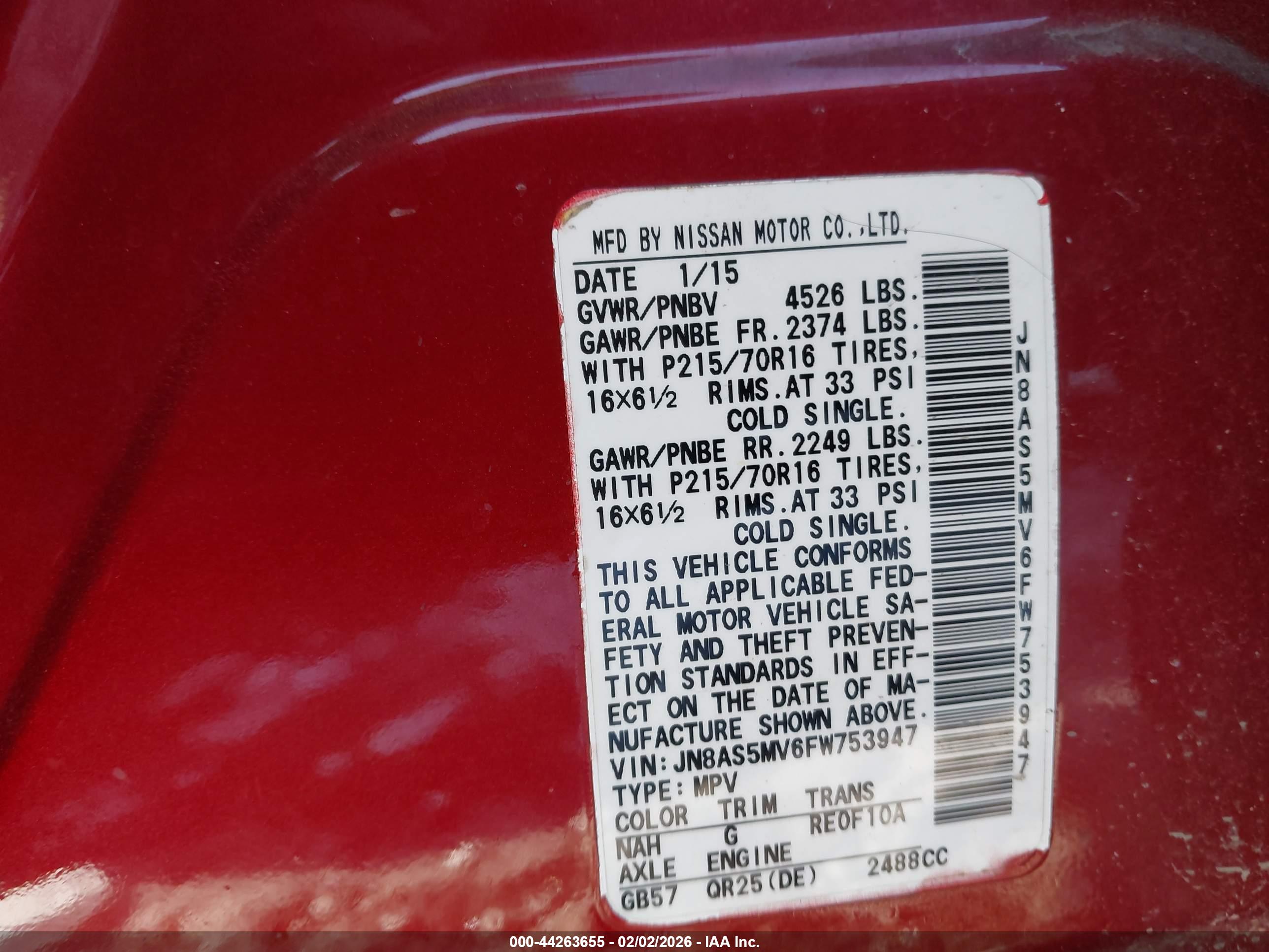 NISSAN ROGUE image 9