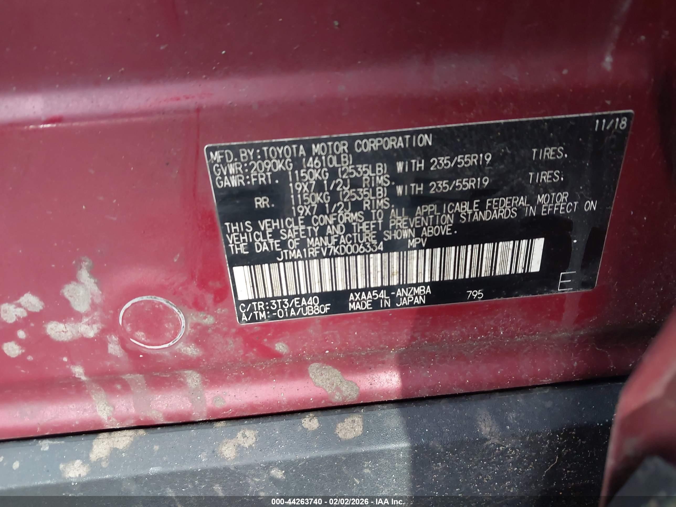 TOYOTA RAV4 image 9