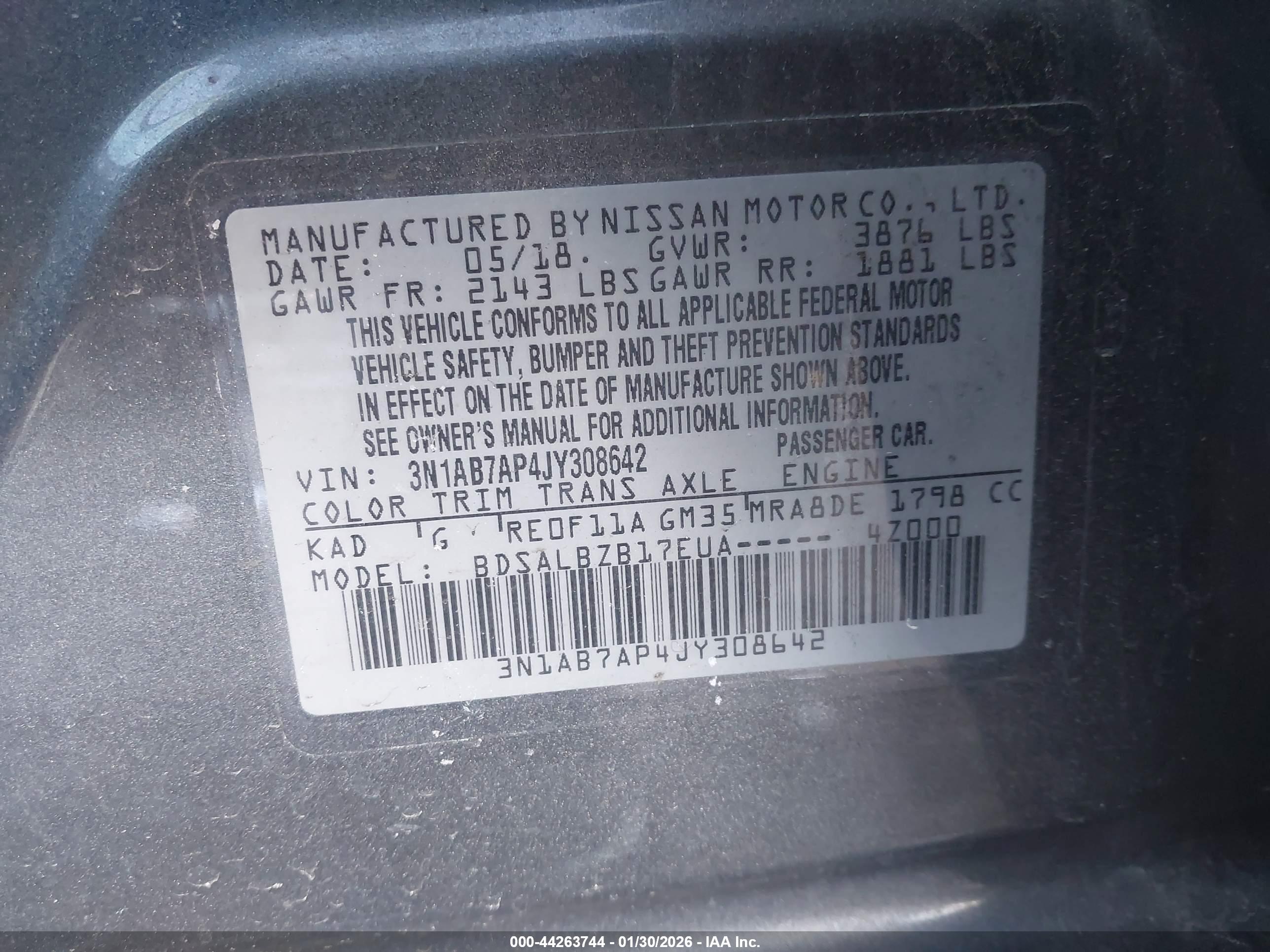 NISSAN SENTRA image 9