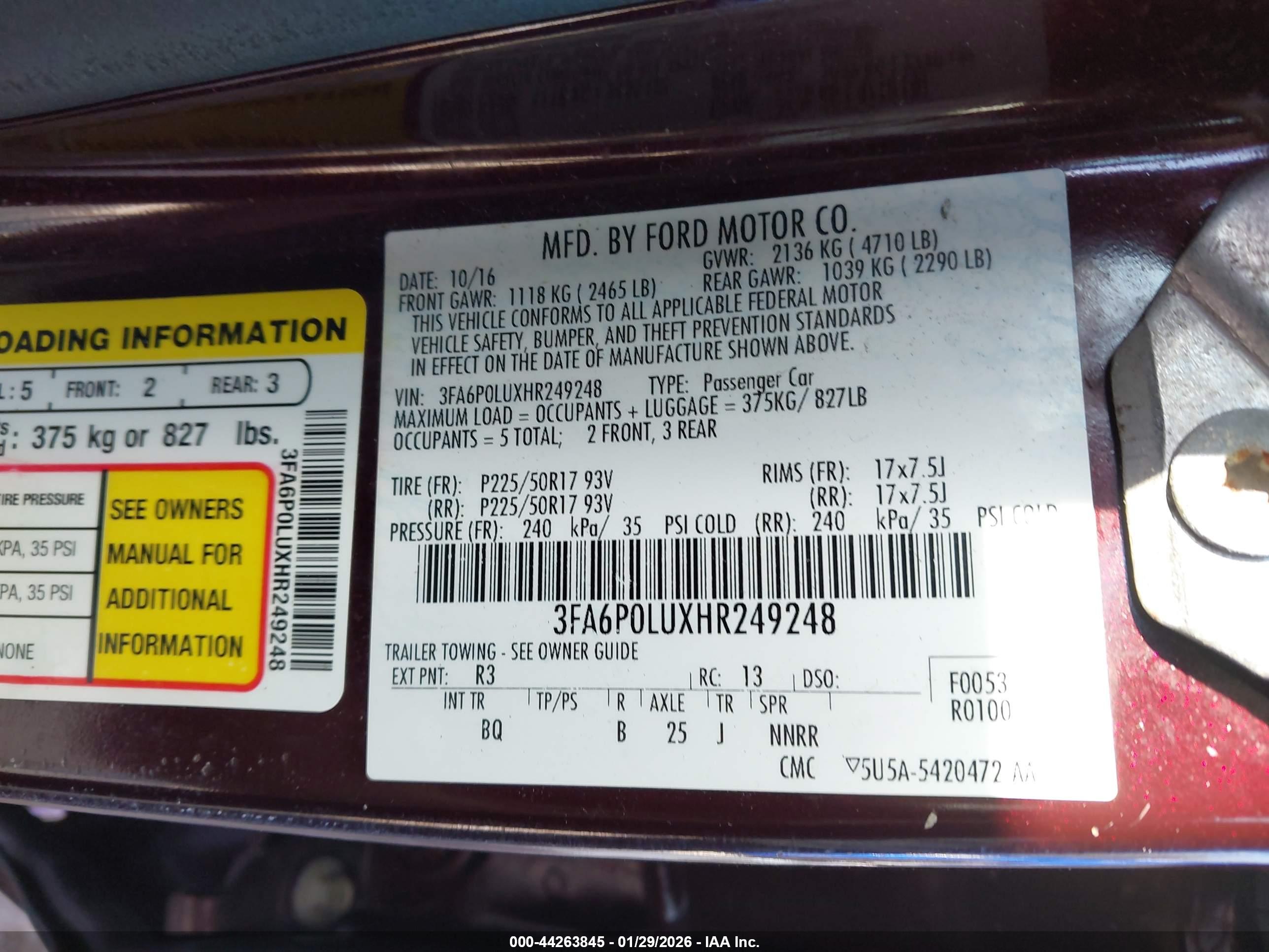 FORD FUSION image 9