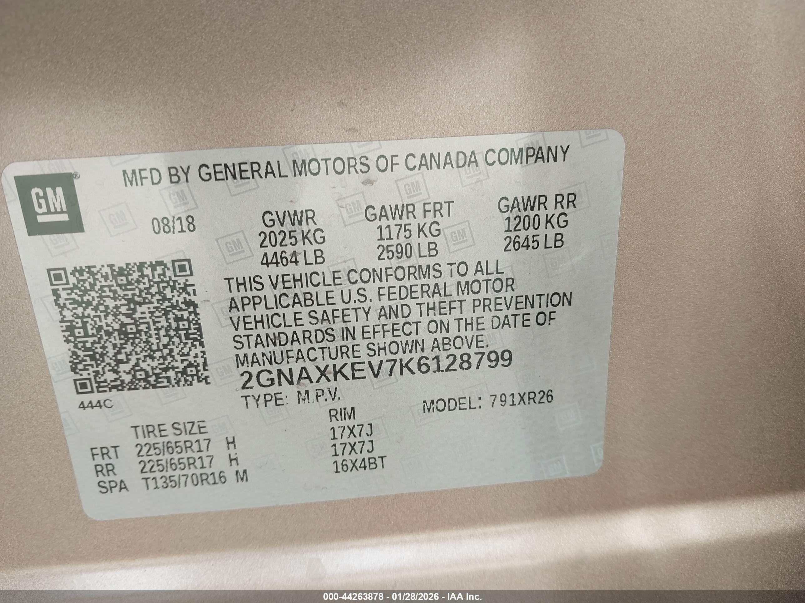 CHEVROLET EQUINOX image 9
