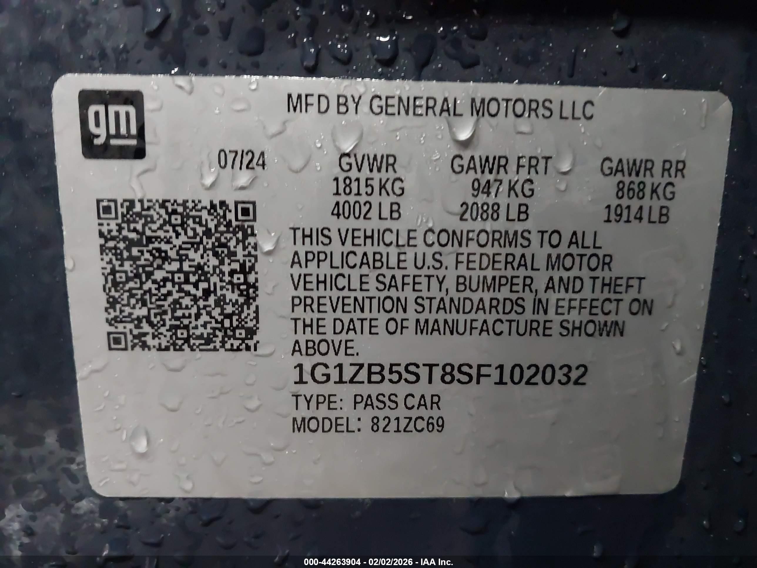 CHEVROLET MALIBU image 9