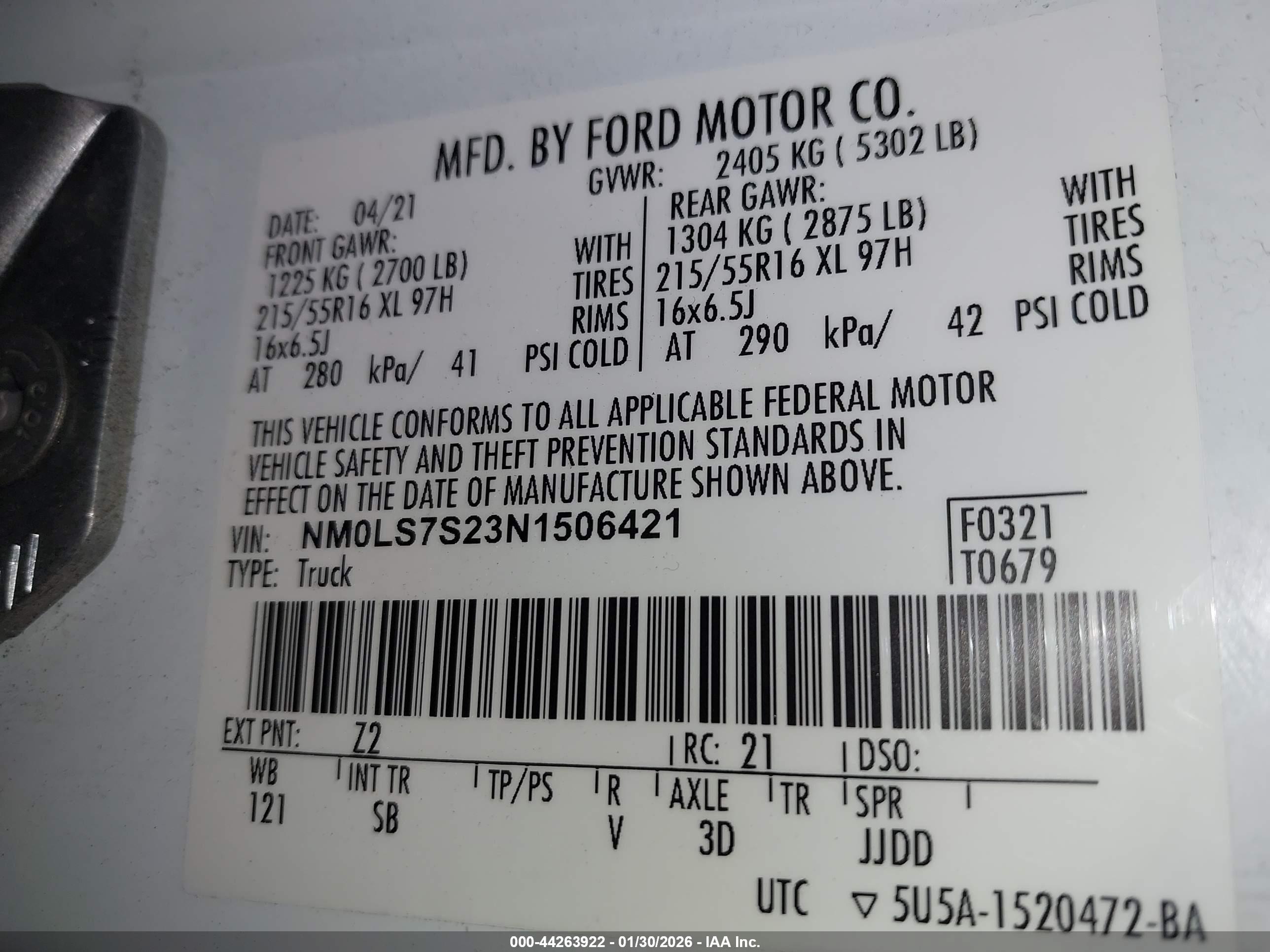 FORD TRANSIT image 9