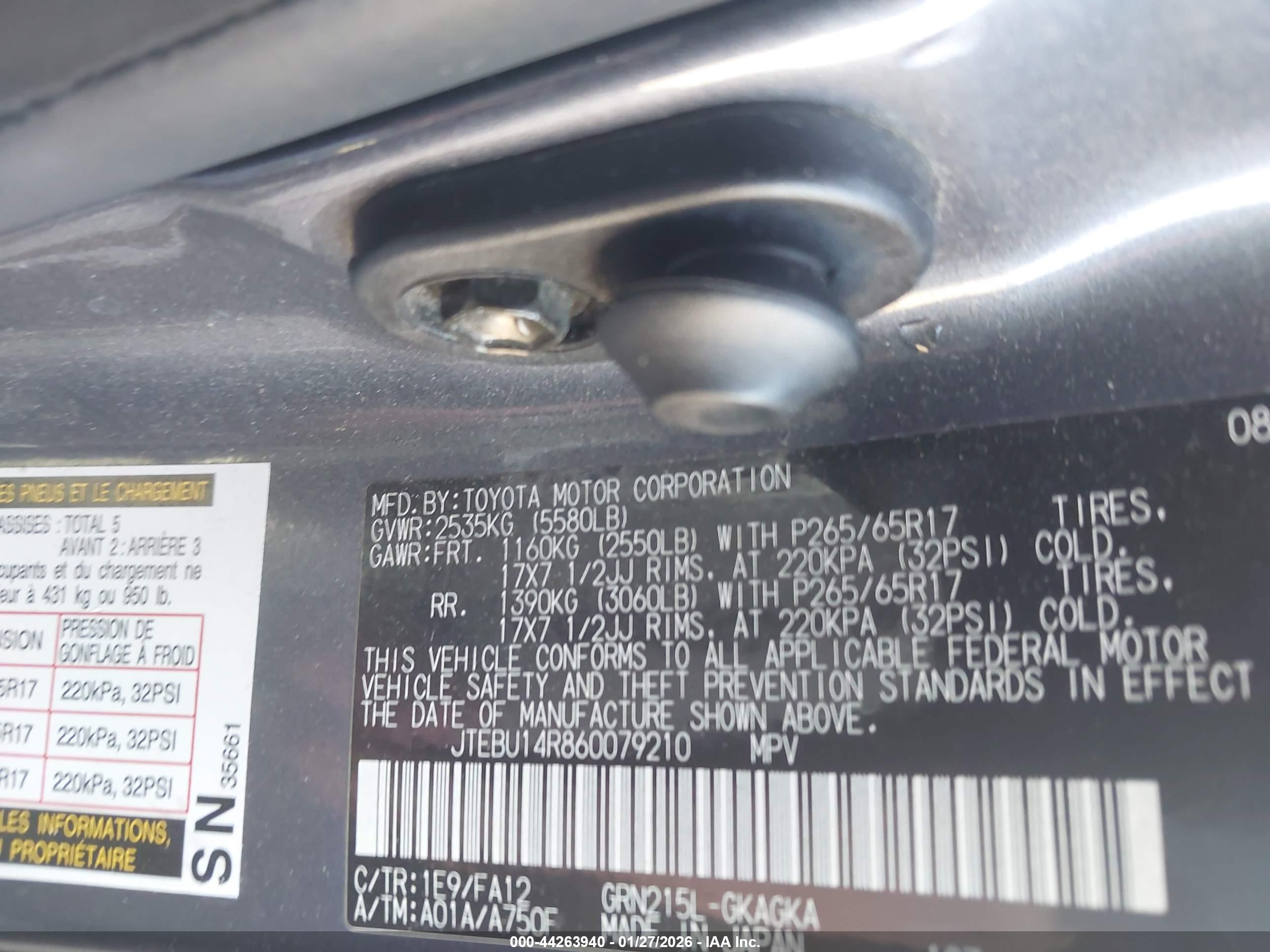 TOYOTA 4RUNNER image 9