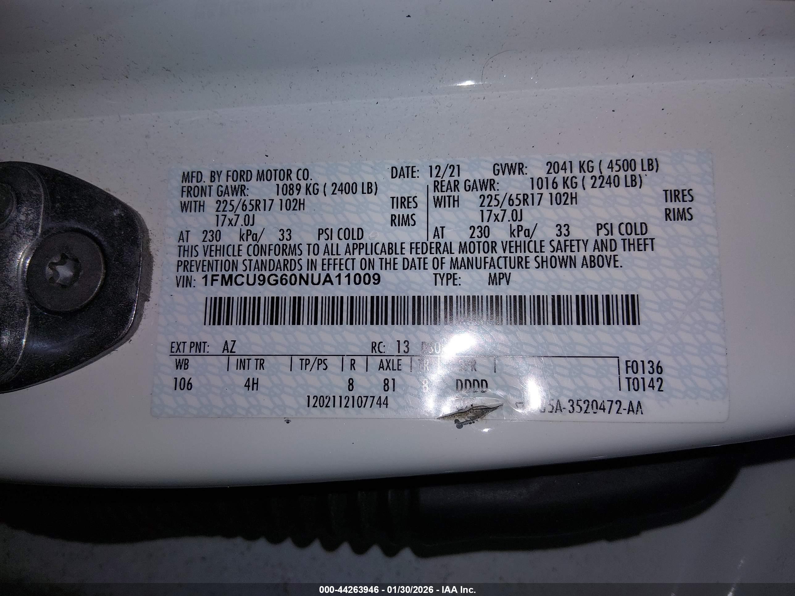 FORD ESCAPE image 9