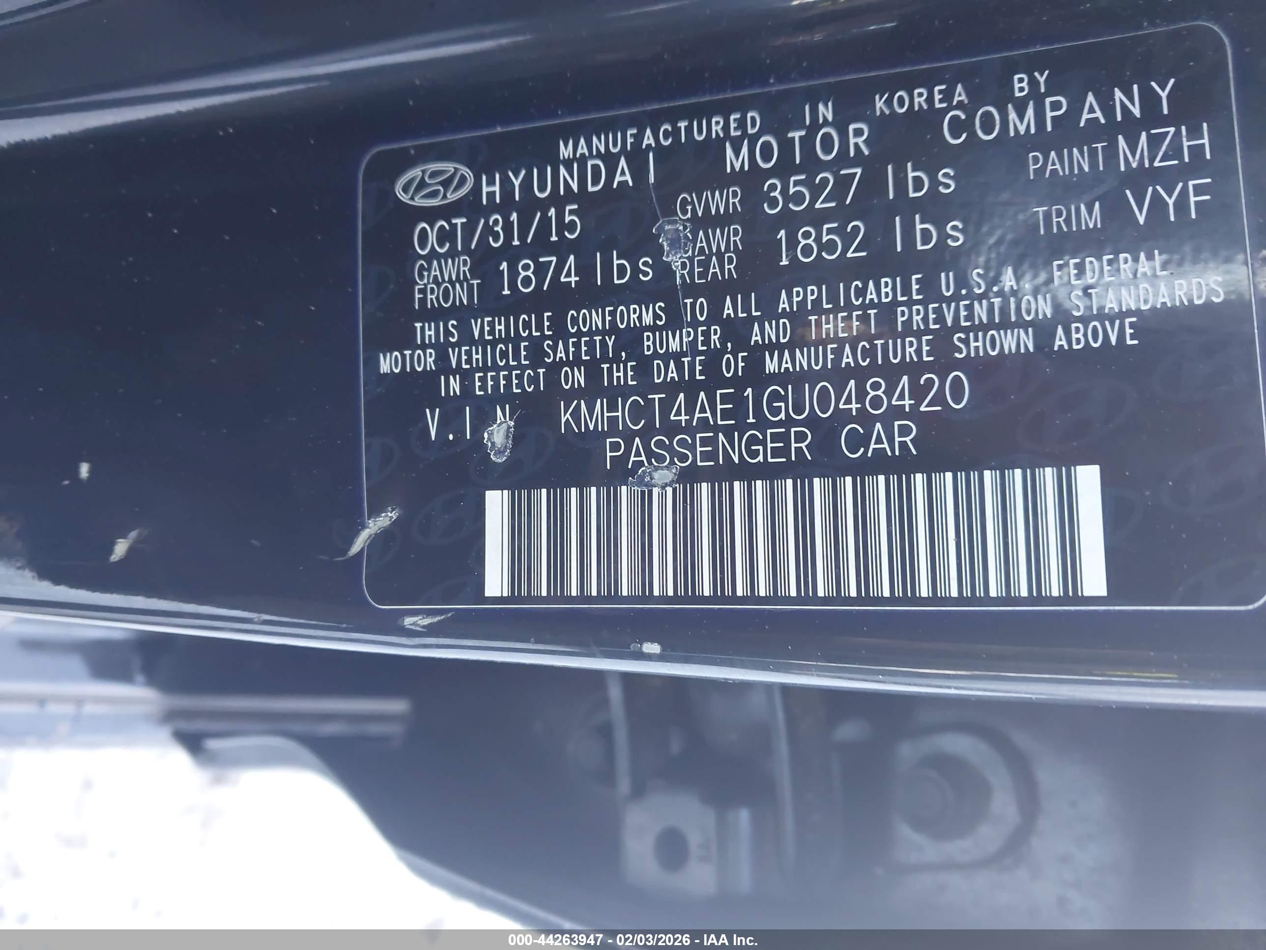 HYUNDAI ACCENT image 9