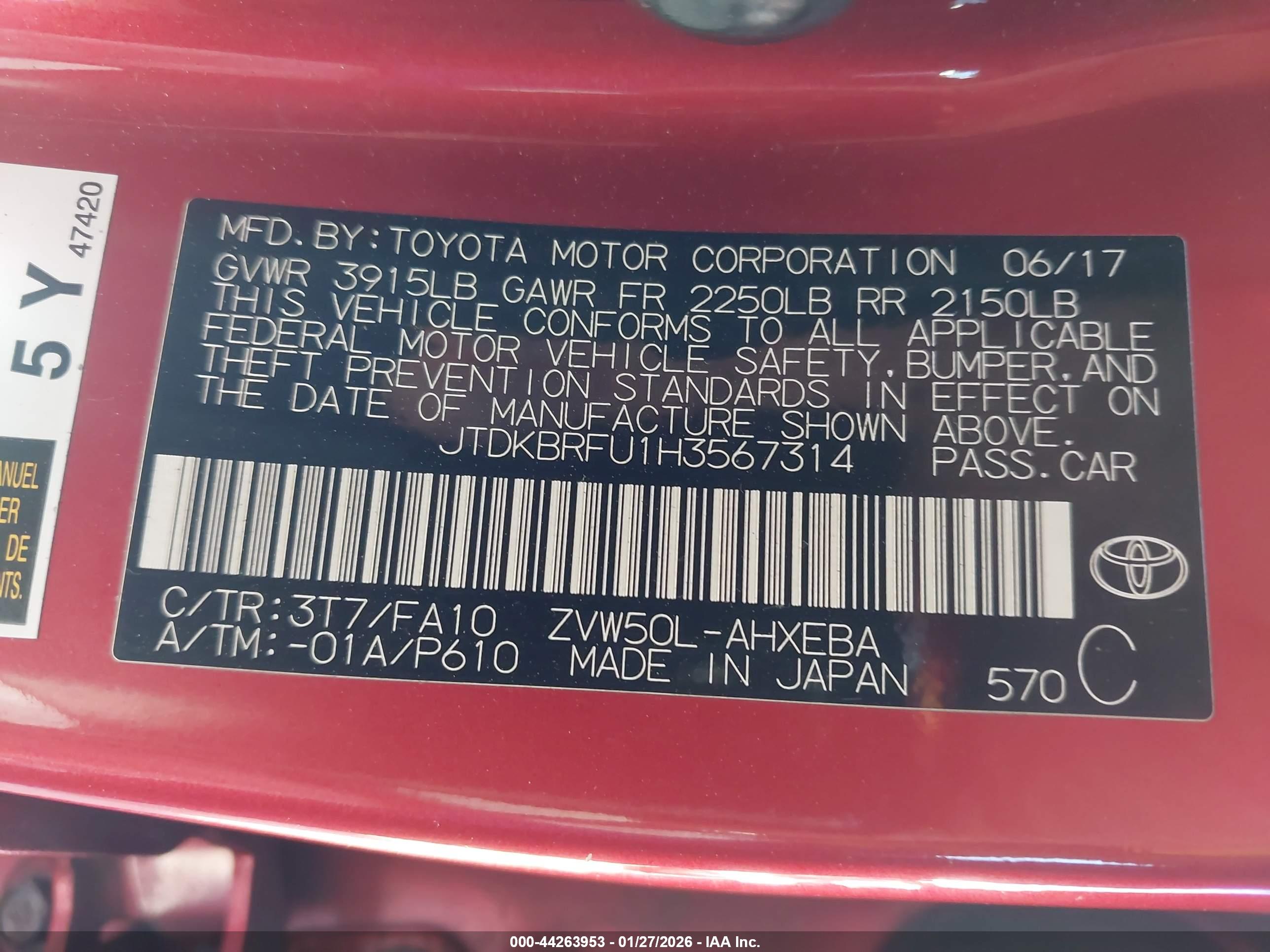 TOYOTA PRIUS image 9