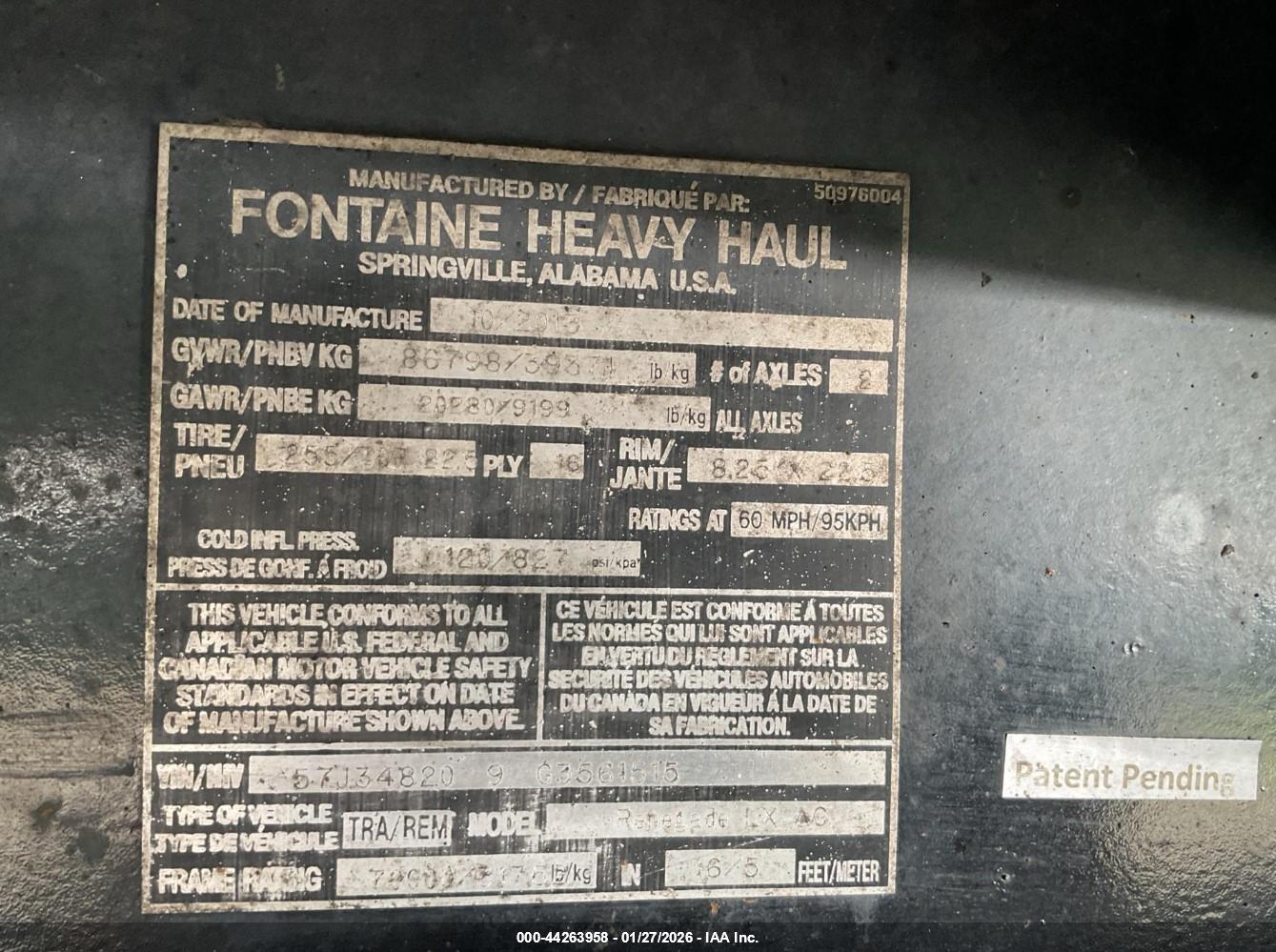FONTAINE TRAILER image 9