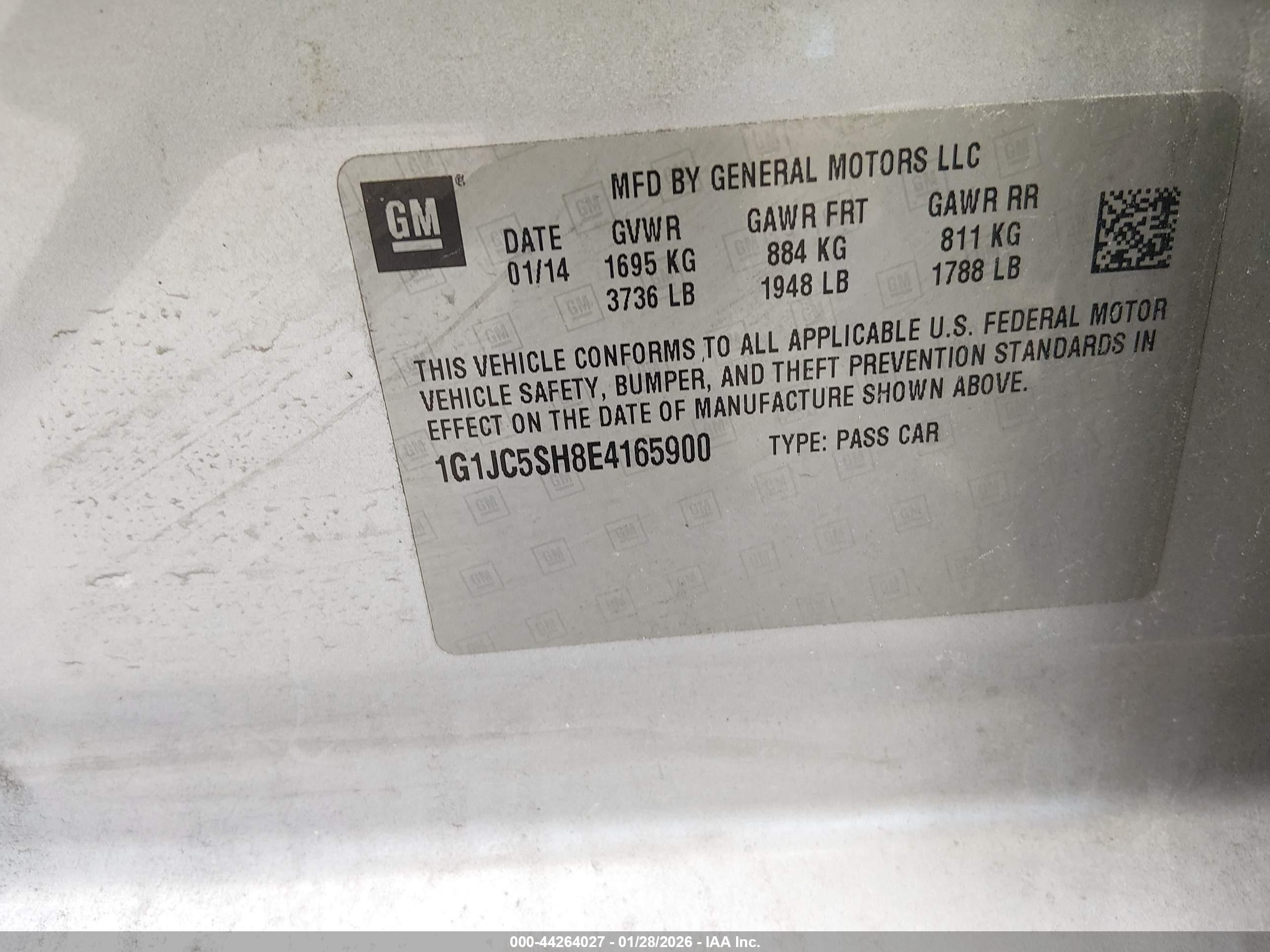 CHEVROLET SONIC image 9