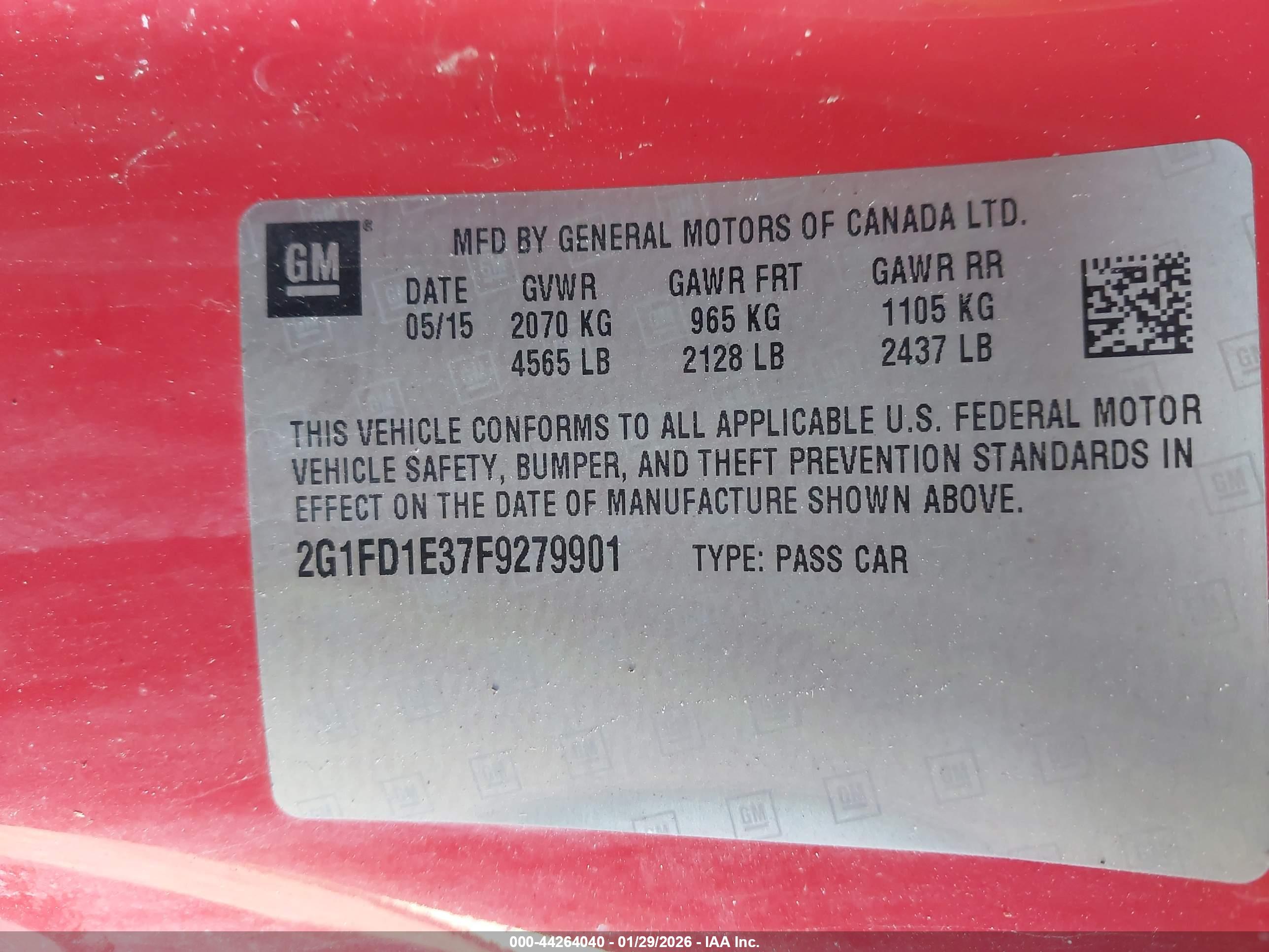 CHEVROLET CAMARO image 9
