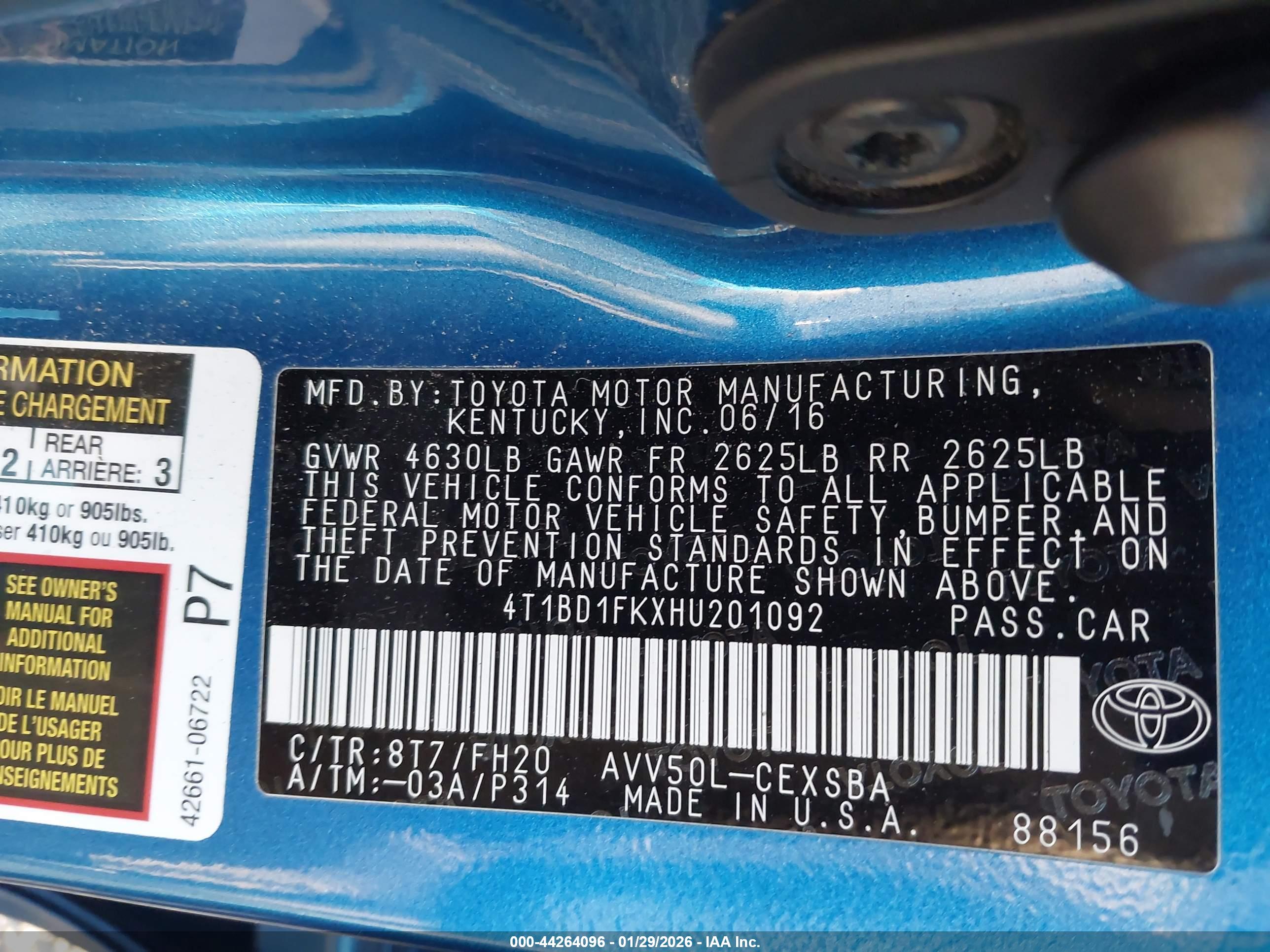 TOYOTA CAMRY image 9