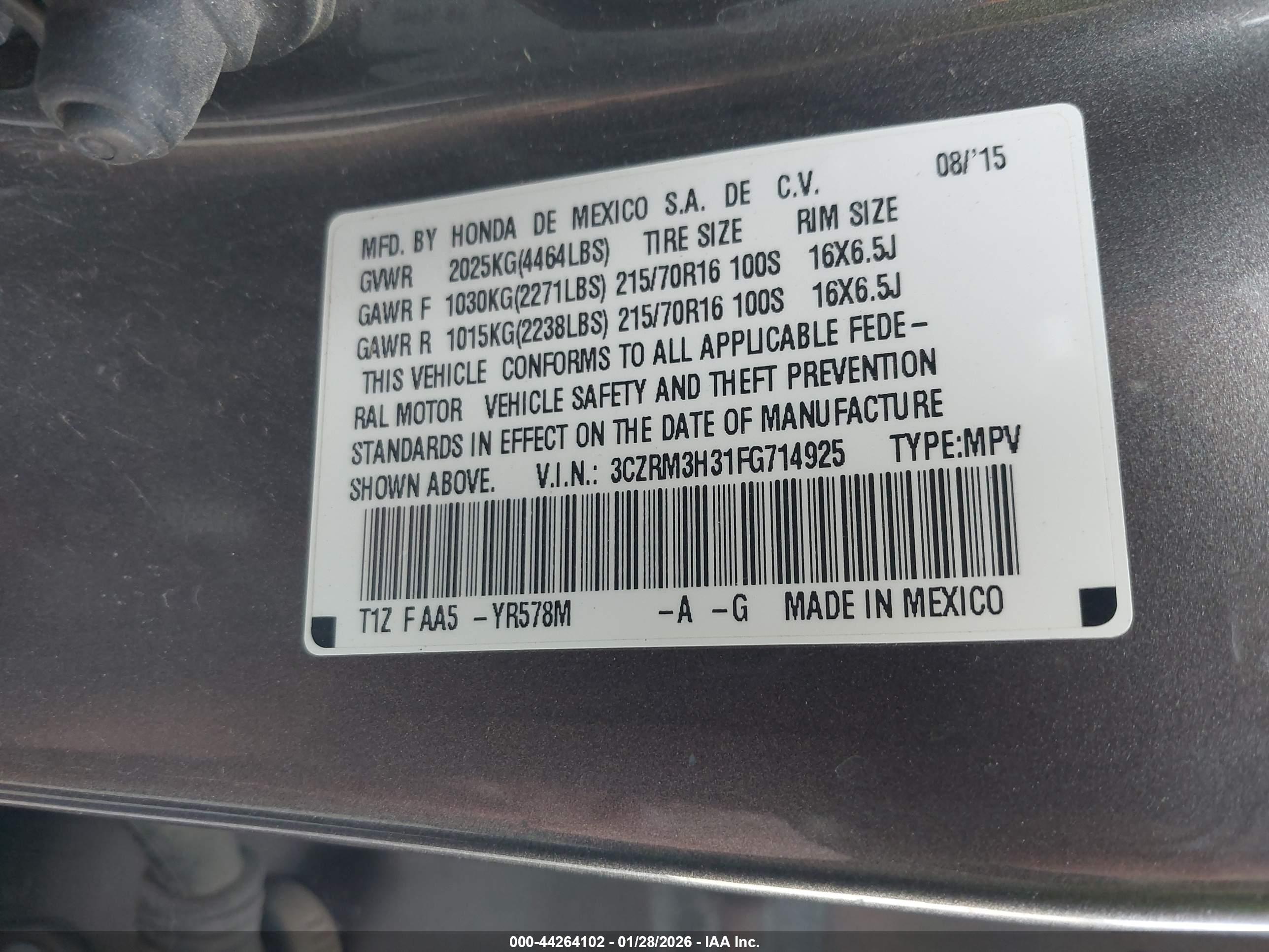 HONDA CR-V image 9