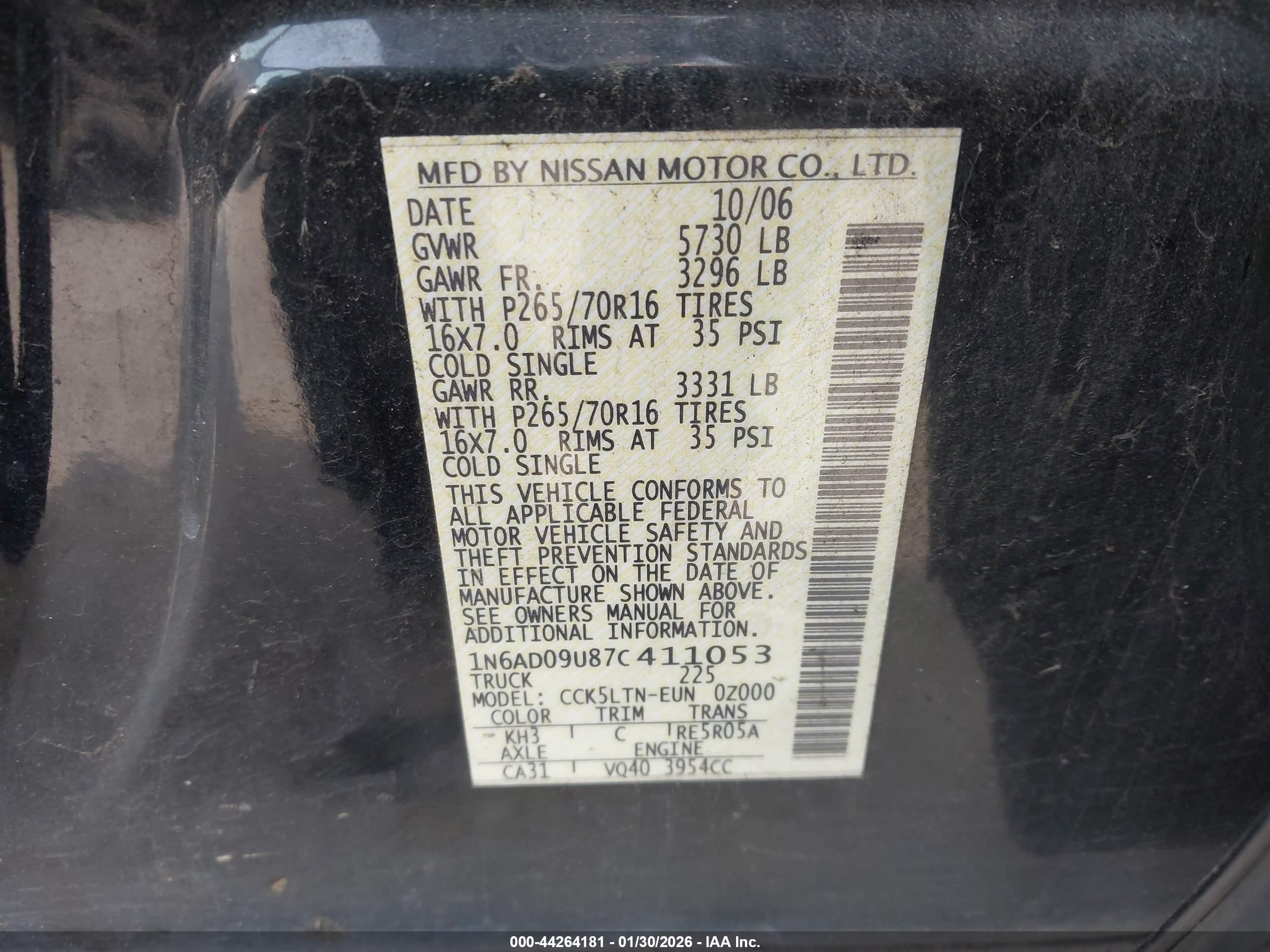 NISSAN FRONTIER image 9