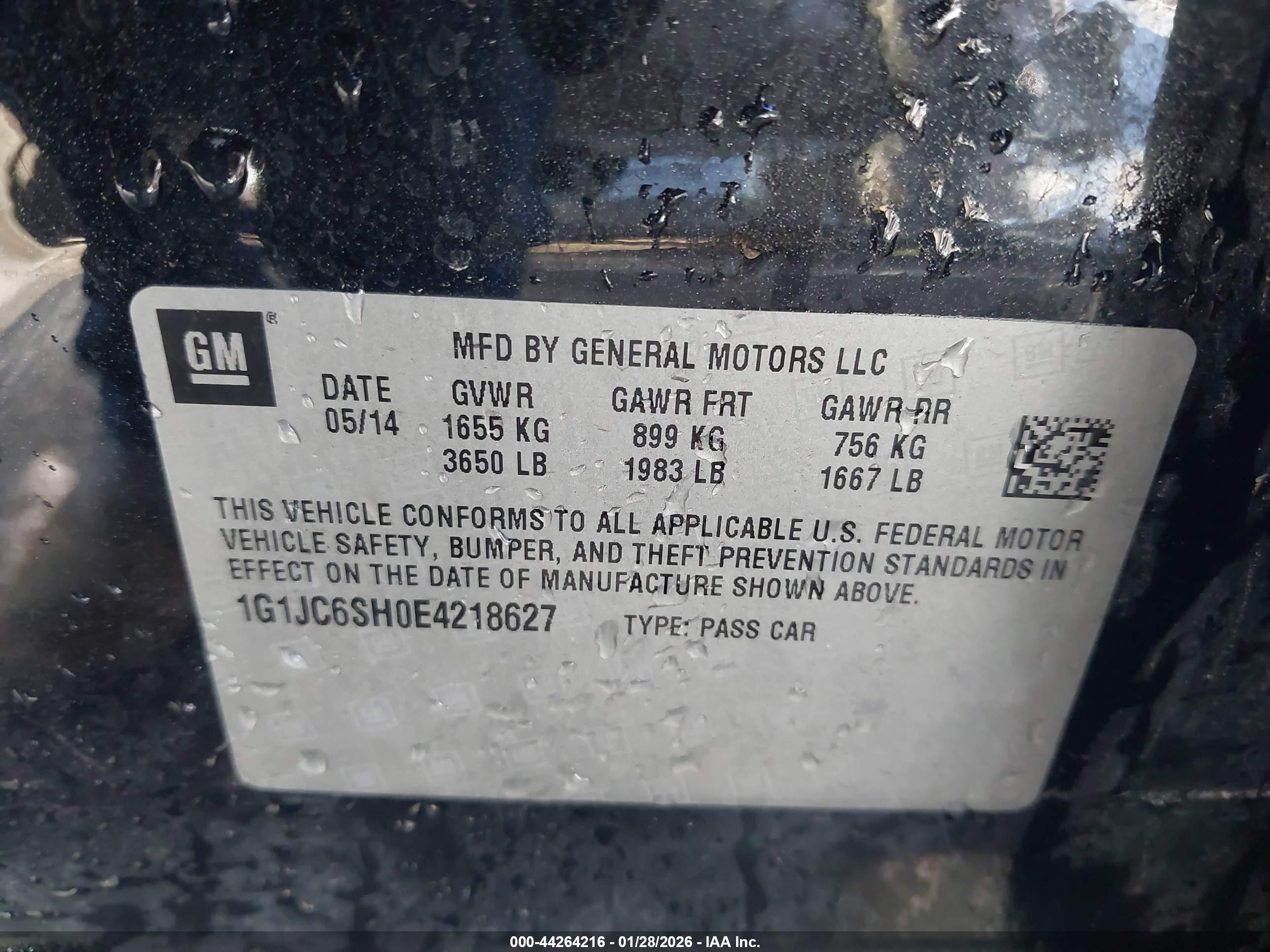 CHEVROLET SONIC image 9