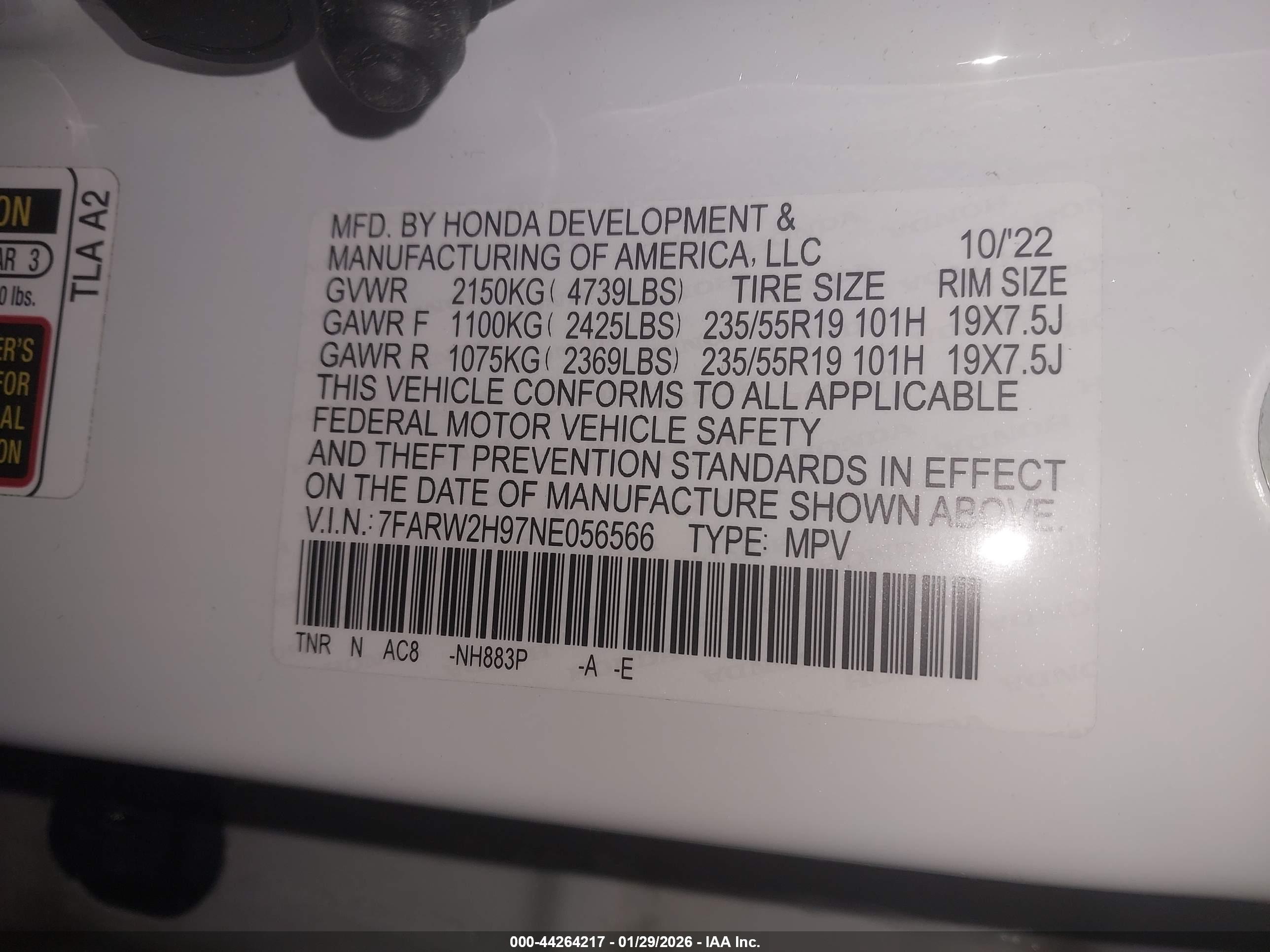 HONDA CR-V image 9