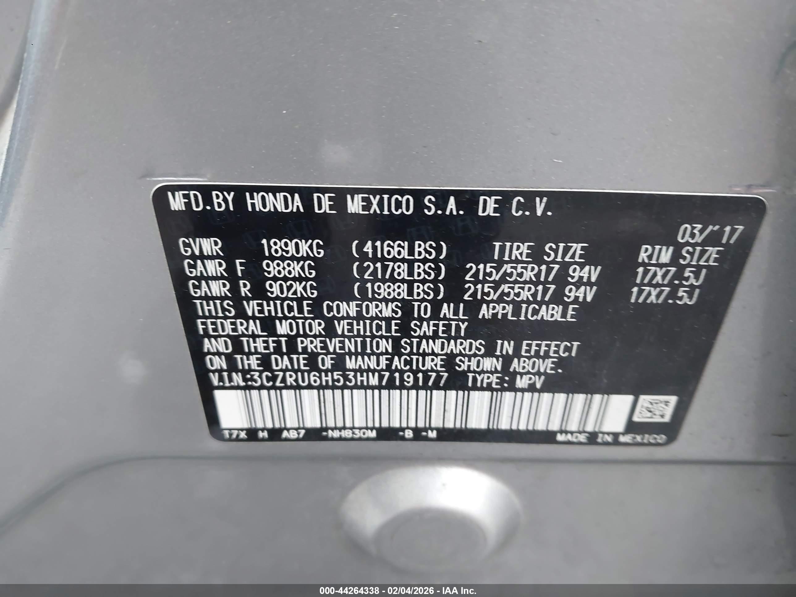 HONDA HR-V image 9
