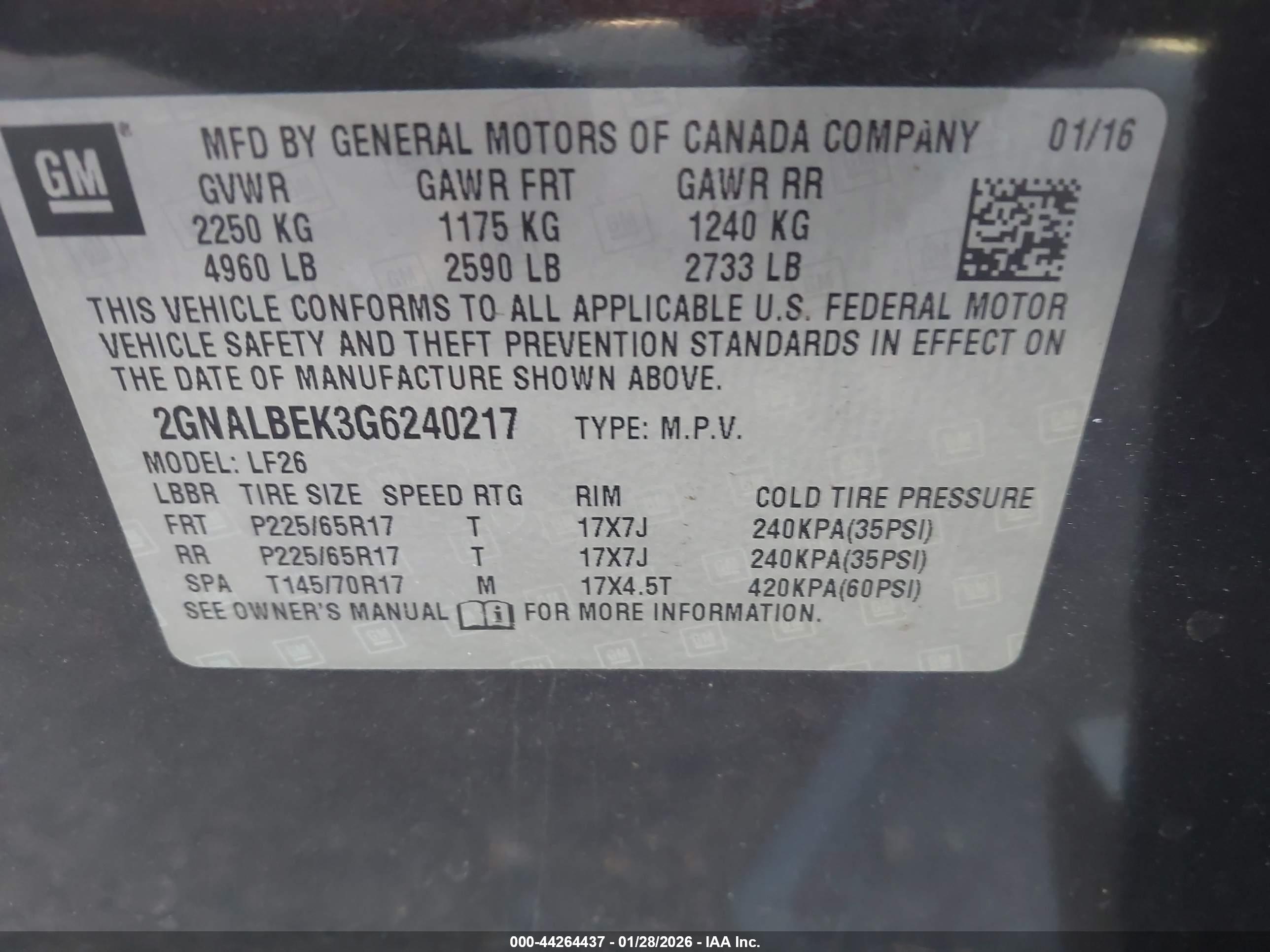 CHEVROLET EQUINOX image 9