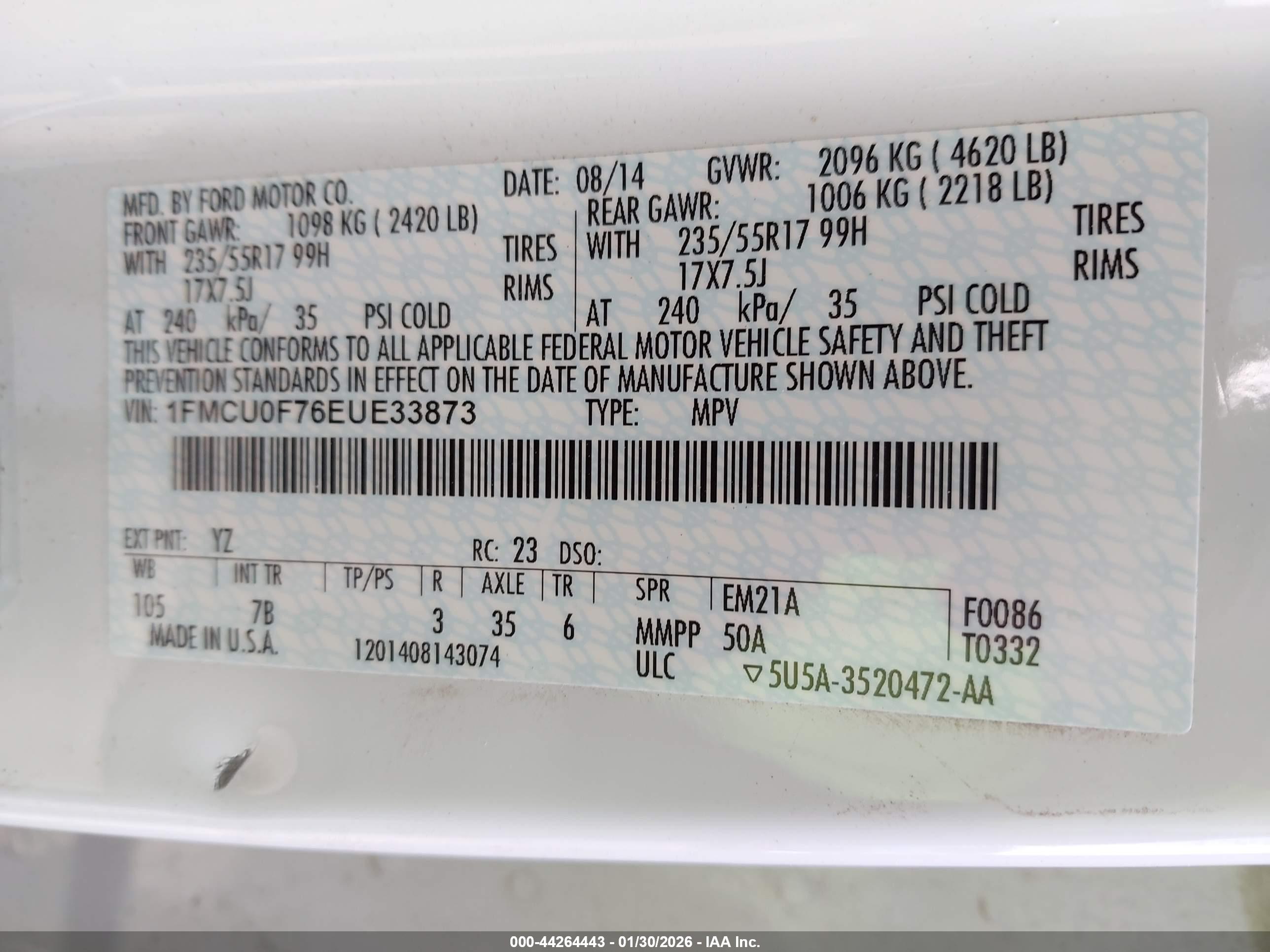 FORD ESCAPE image 9