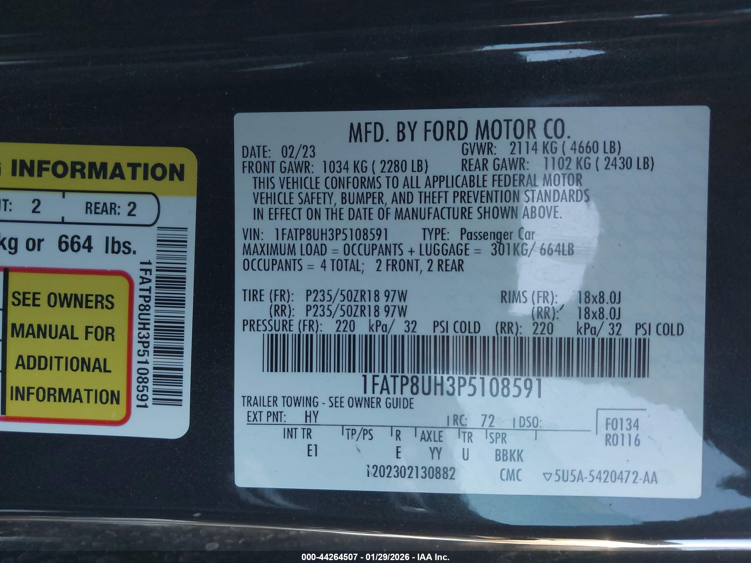 FORD MUSTANG image 9