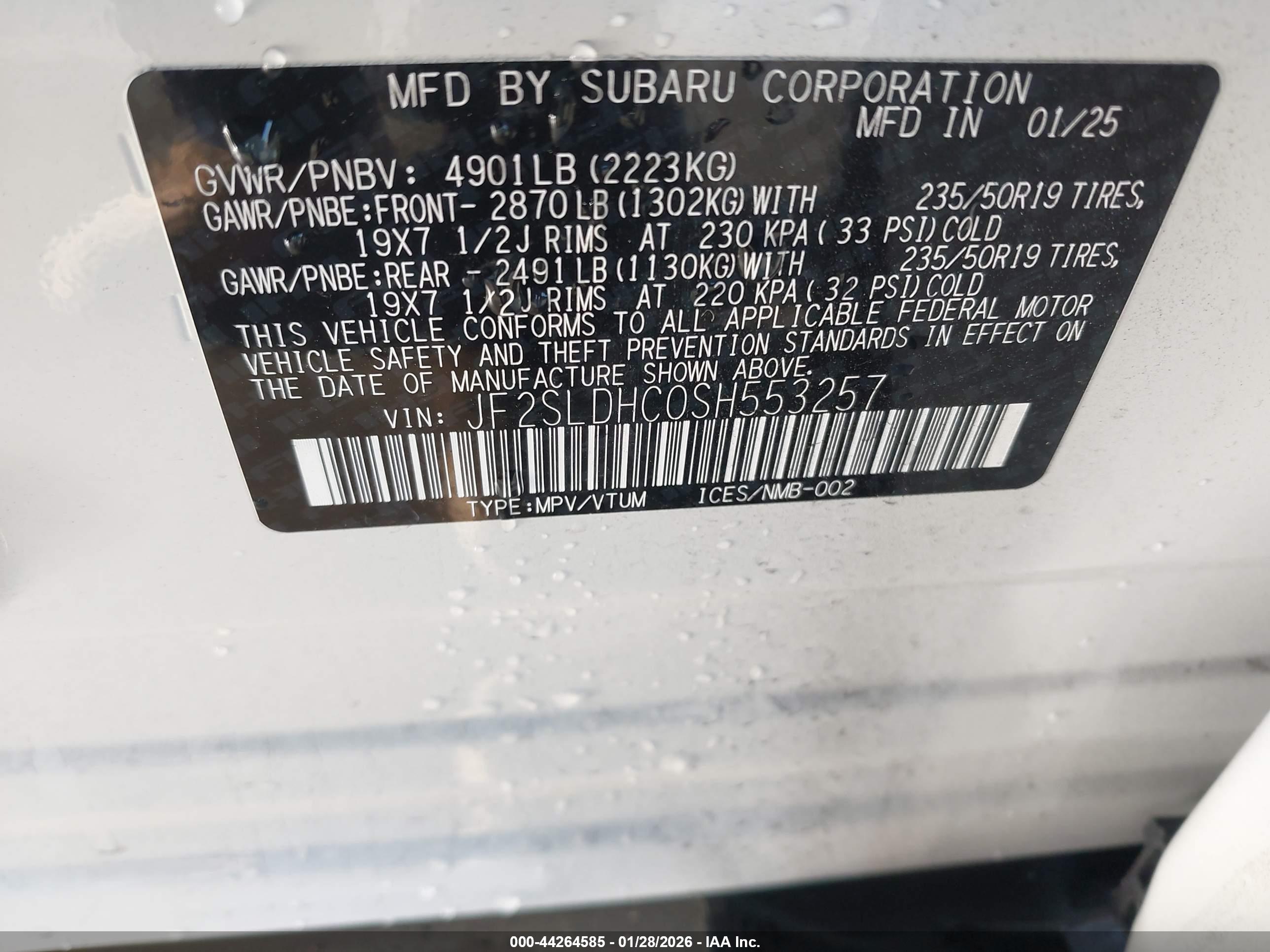 SUBARU FORESTER image 9