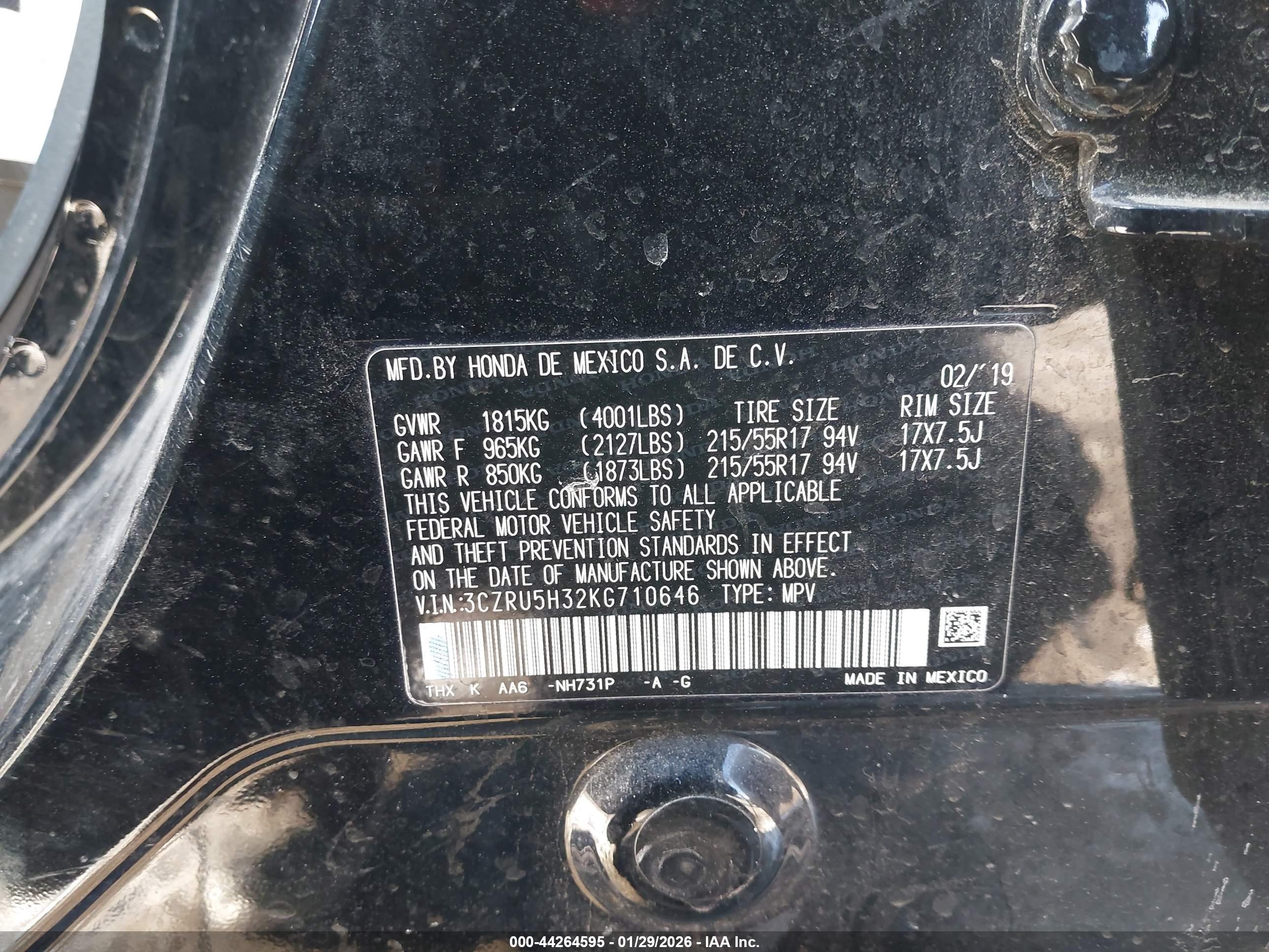 HONDA HR-V image 9