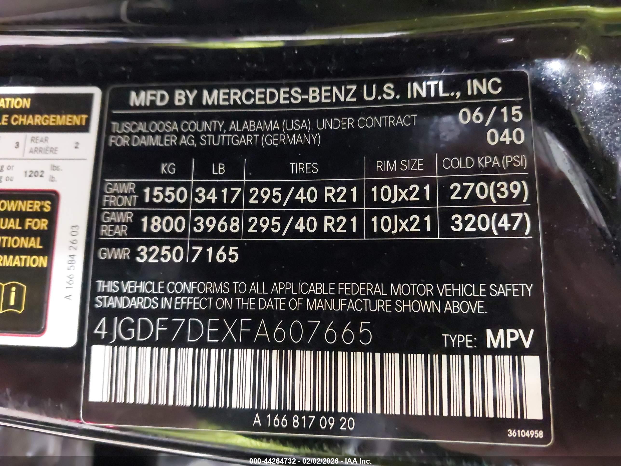 MERCEDES-BENZ GL image 9