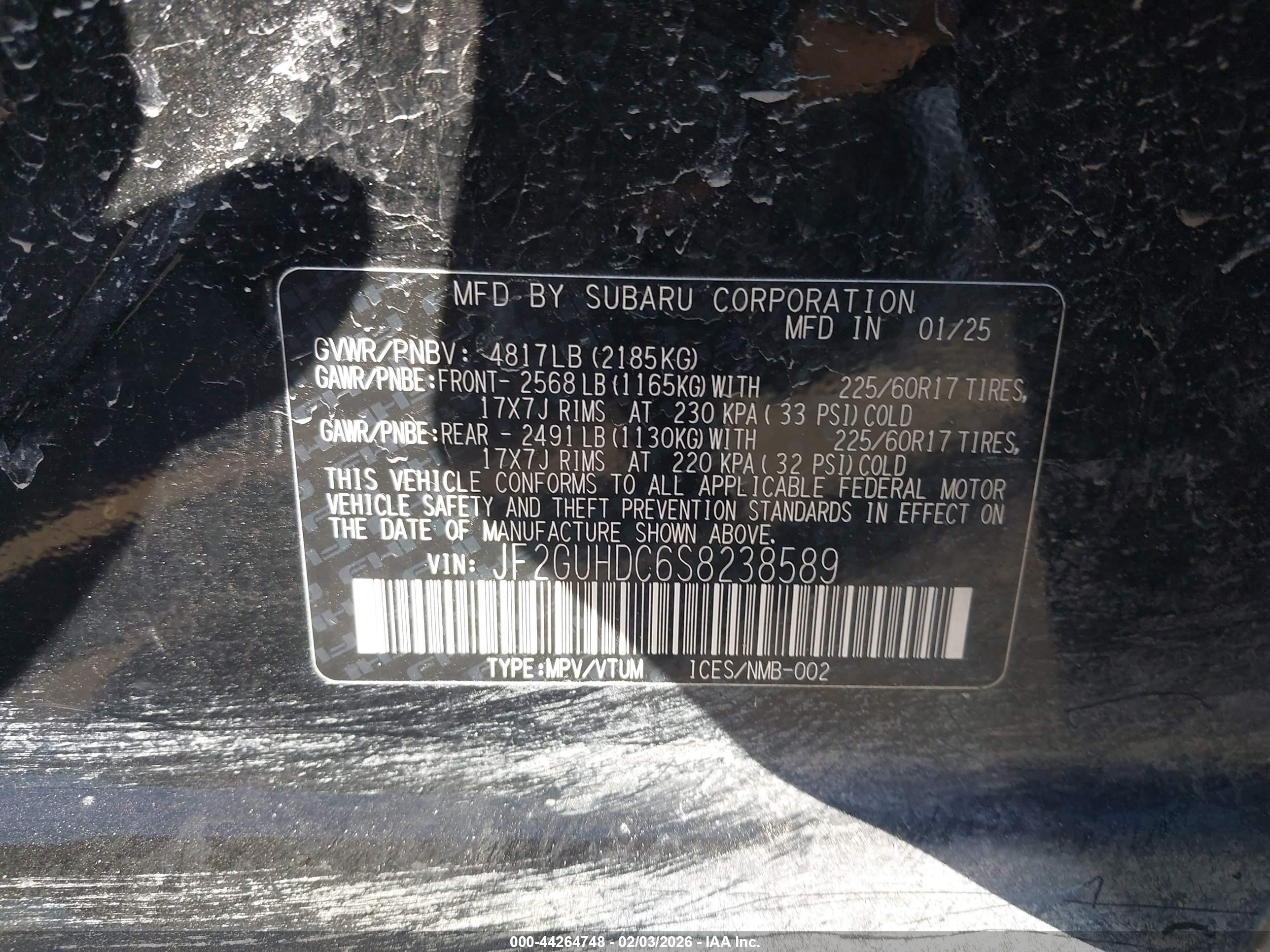 SUBARU CROSSTREK image 9