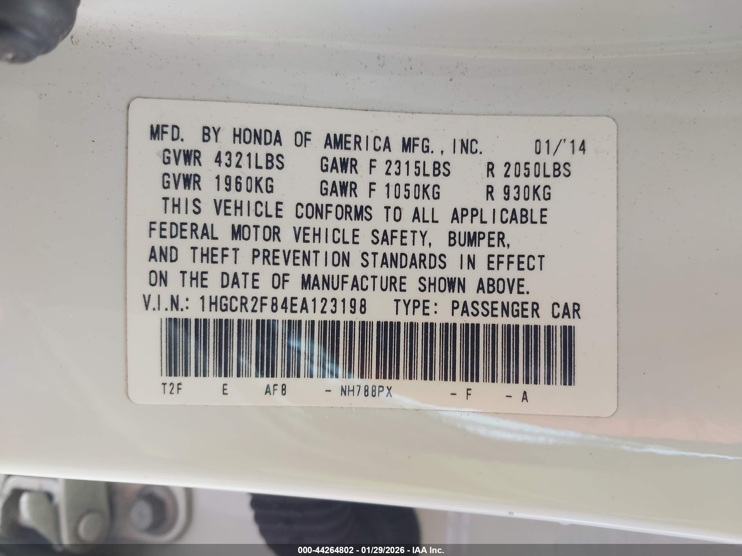 HONDA ACCORD image 9