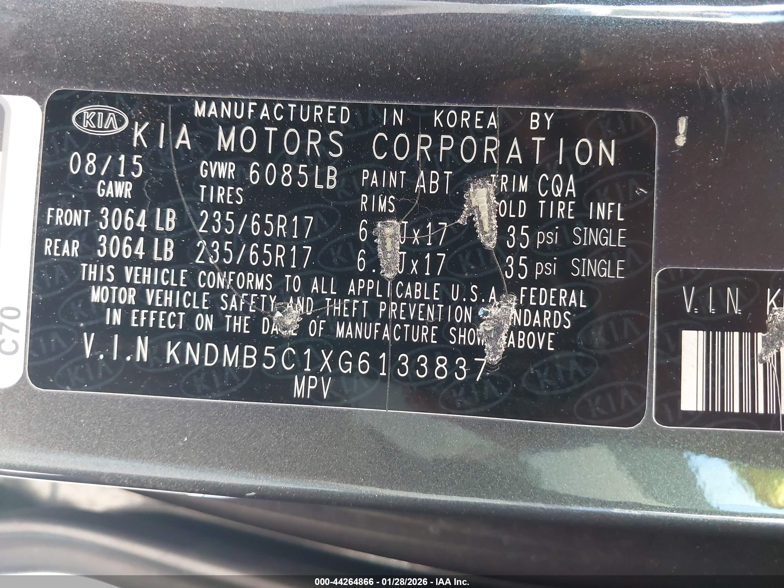 KIA SEDONA image 9