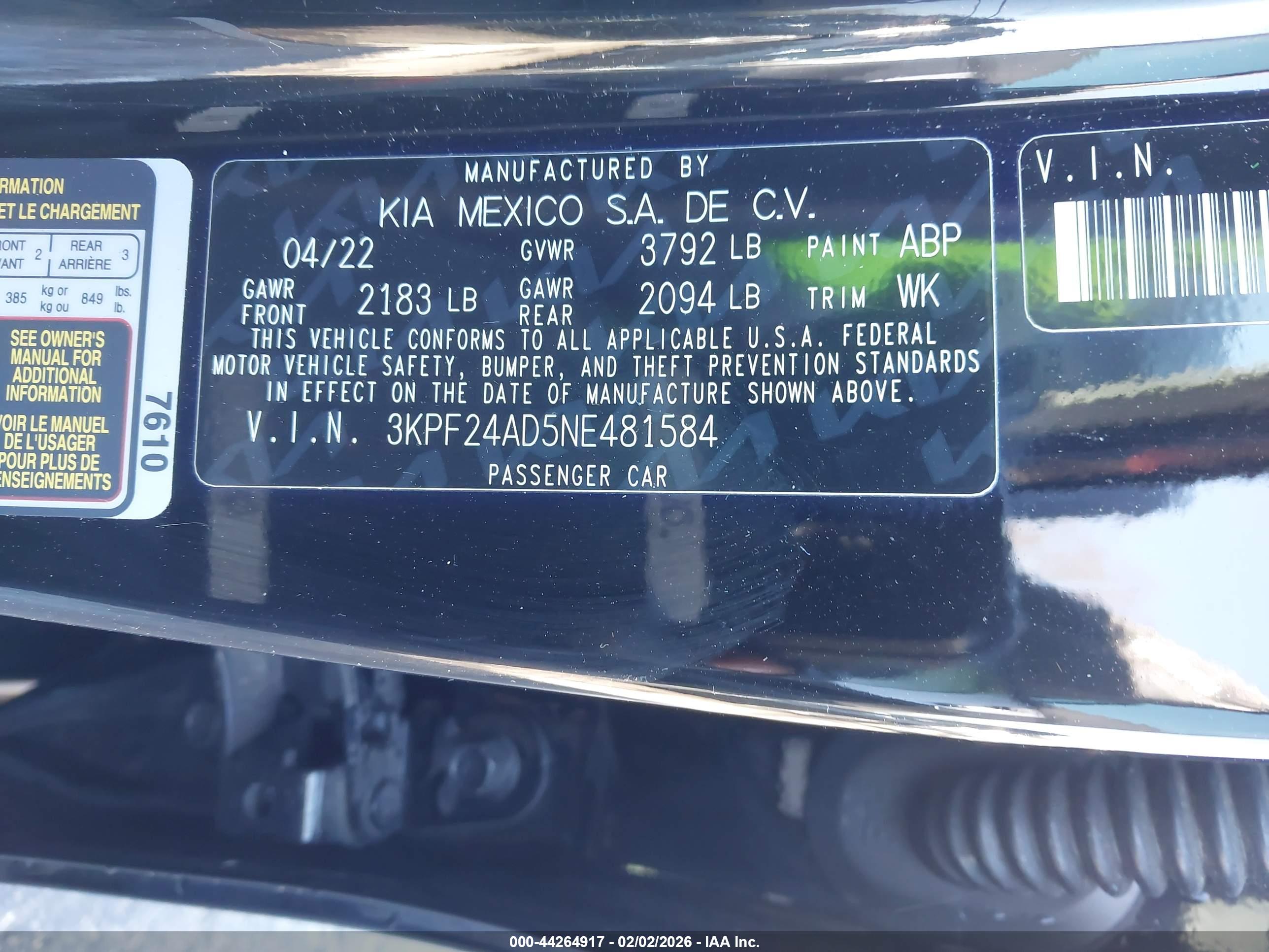 KIA FORTE image 9