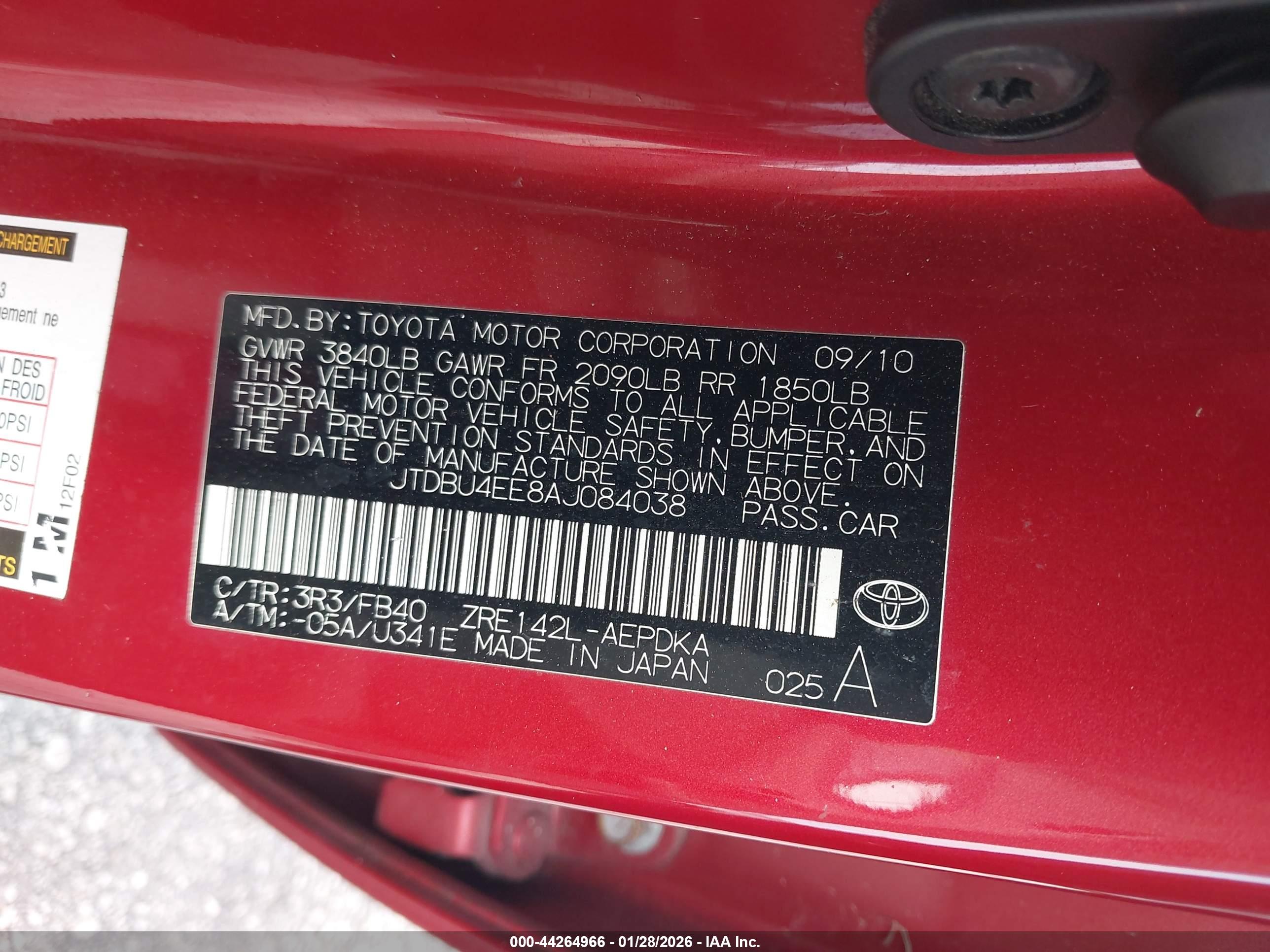 TOYOTA COROLLA image 9