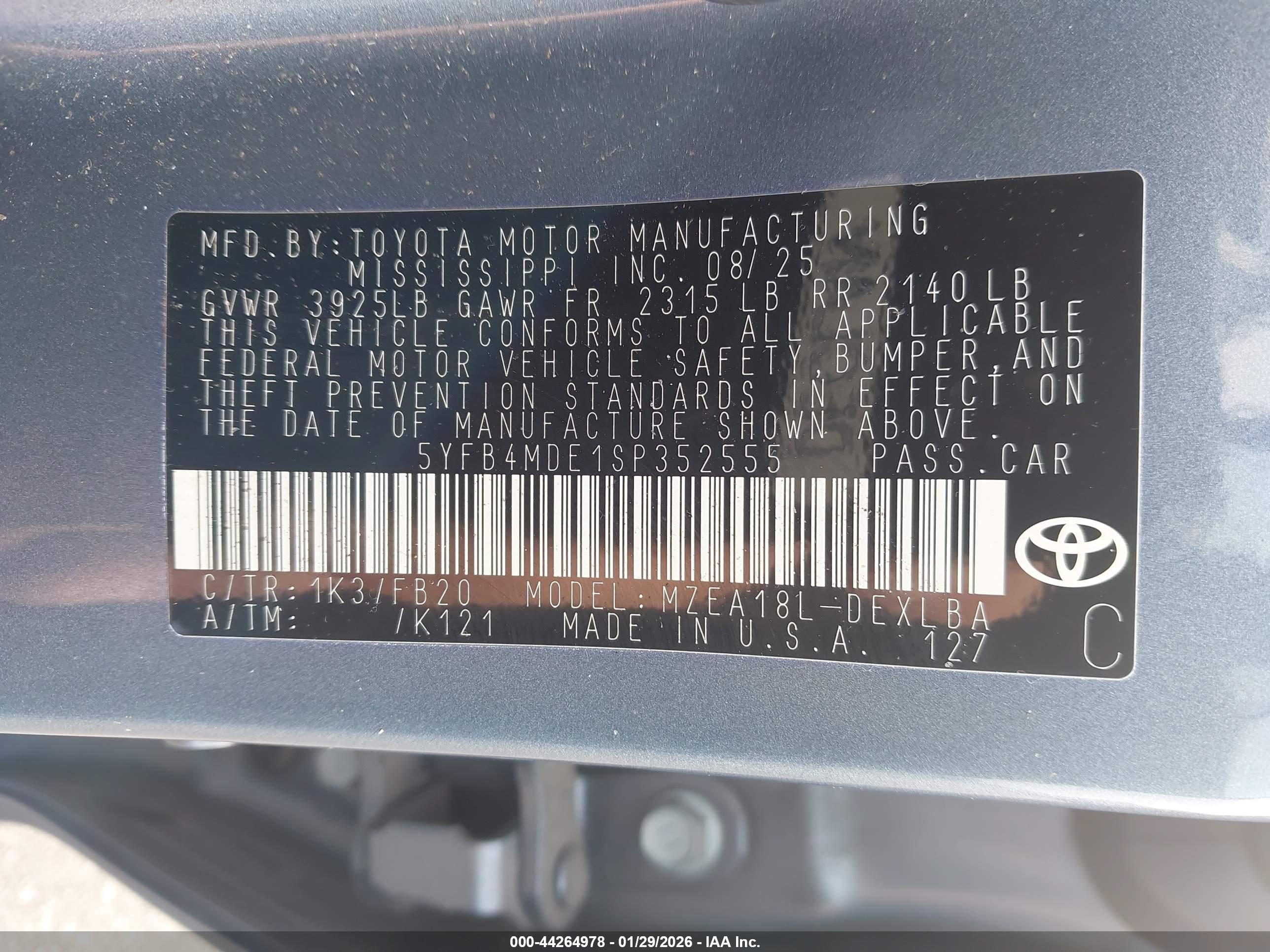 TOYOTA COROLLA image 9