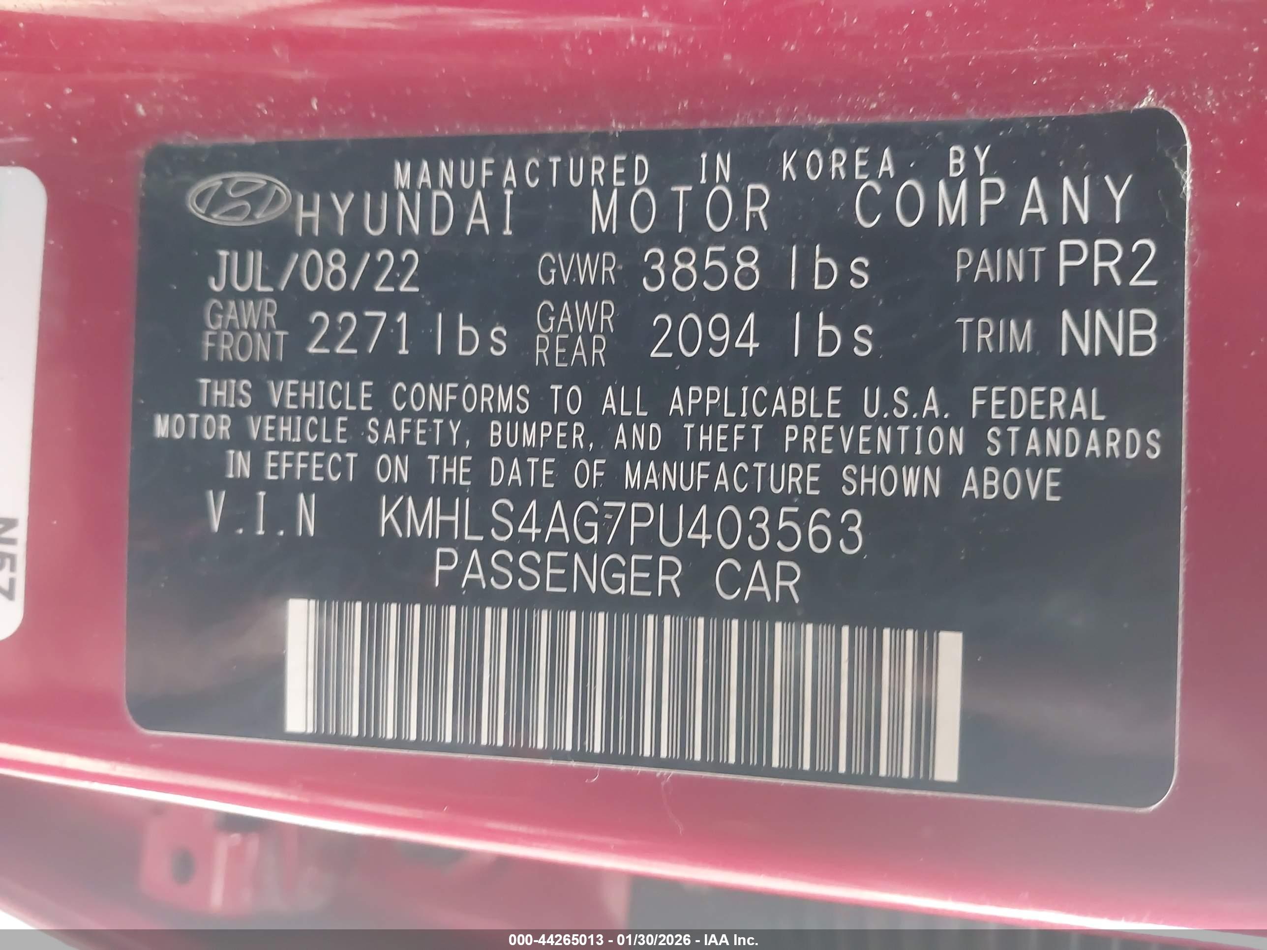 HYUNDAI ELANTRA image 9